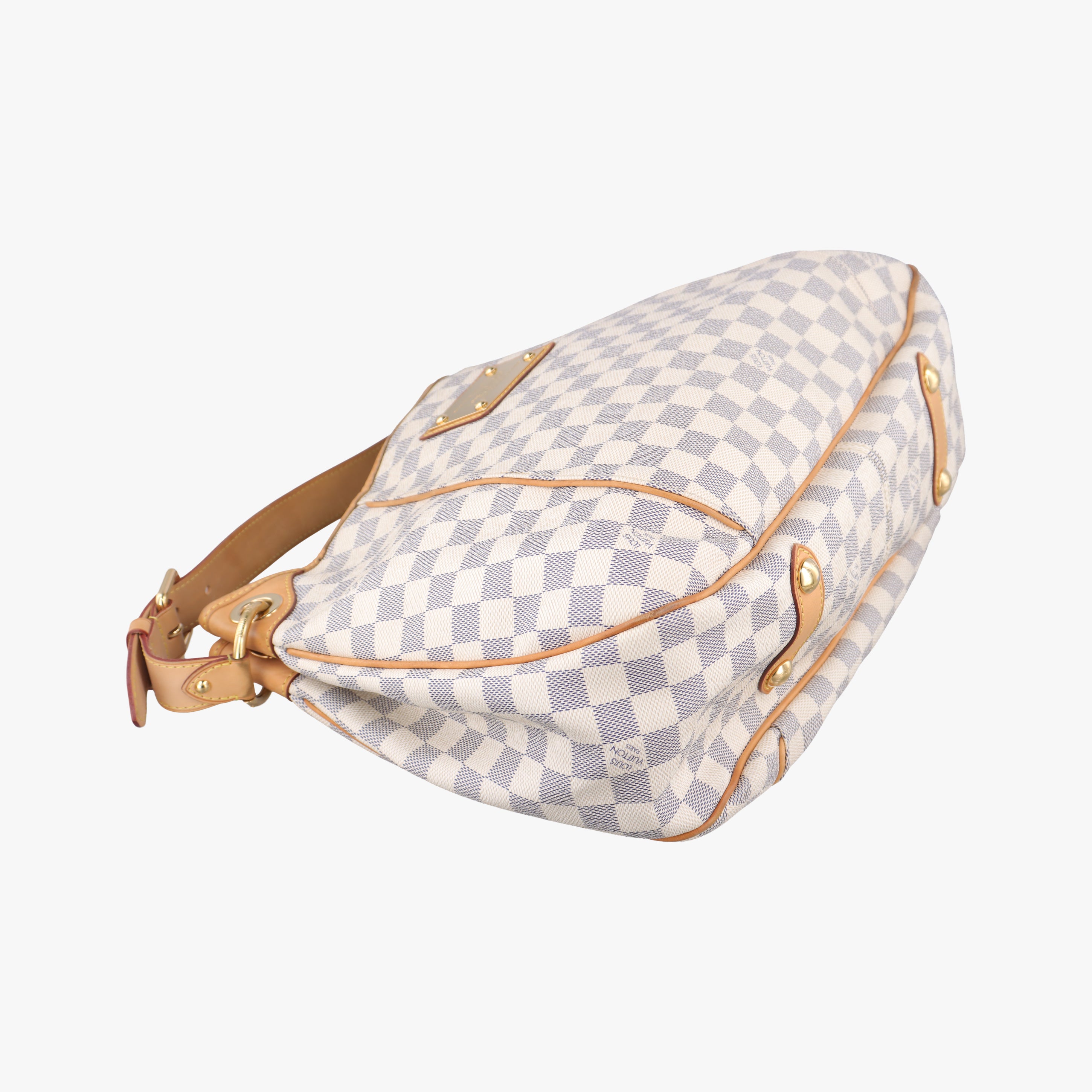 Secondhand Louis Vuitton GALLIERA PM AZUR Damier Canvas N55215 shoulderbag | stylenewstar