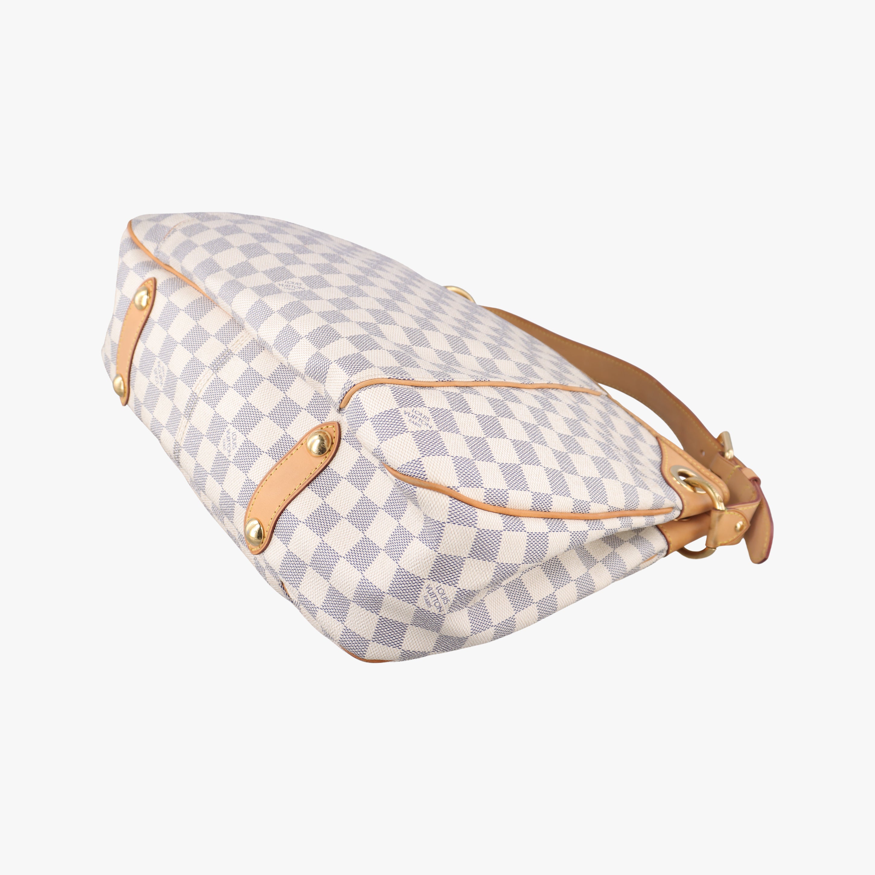 Secondhand Louis Vuitton GALLIERA PM AZUR Damier Canvas N55215 shoulderbag | stylenewstar