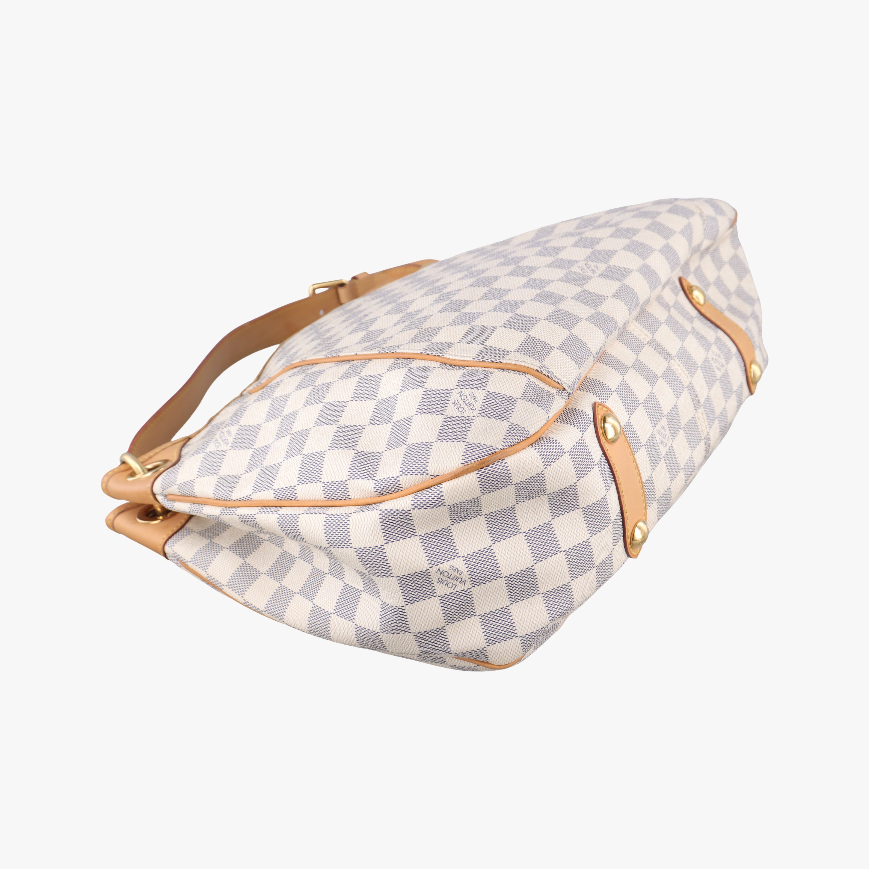 Secondhand Louis Vuitton GALLIERA PM AZUR Damier Canvas N55215 shoulderbag | stylenewstar