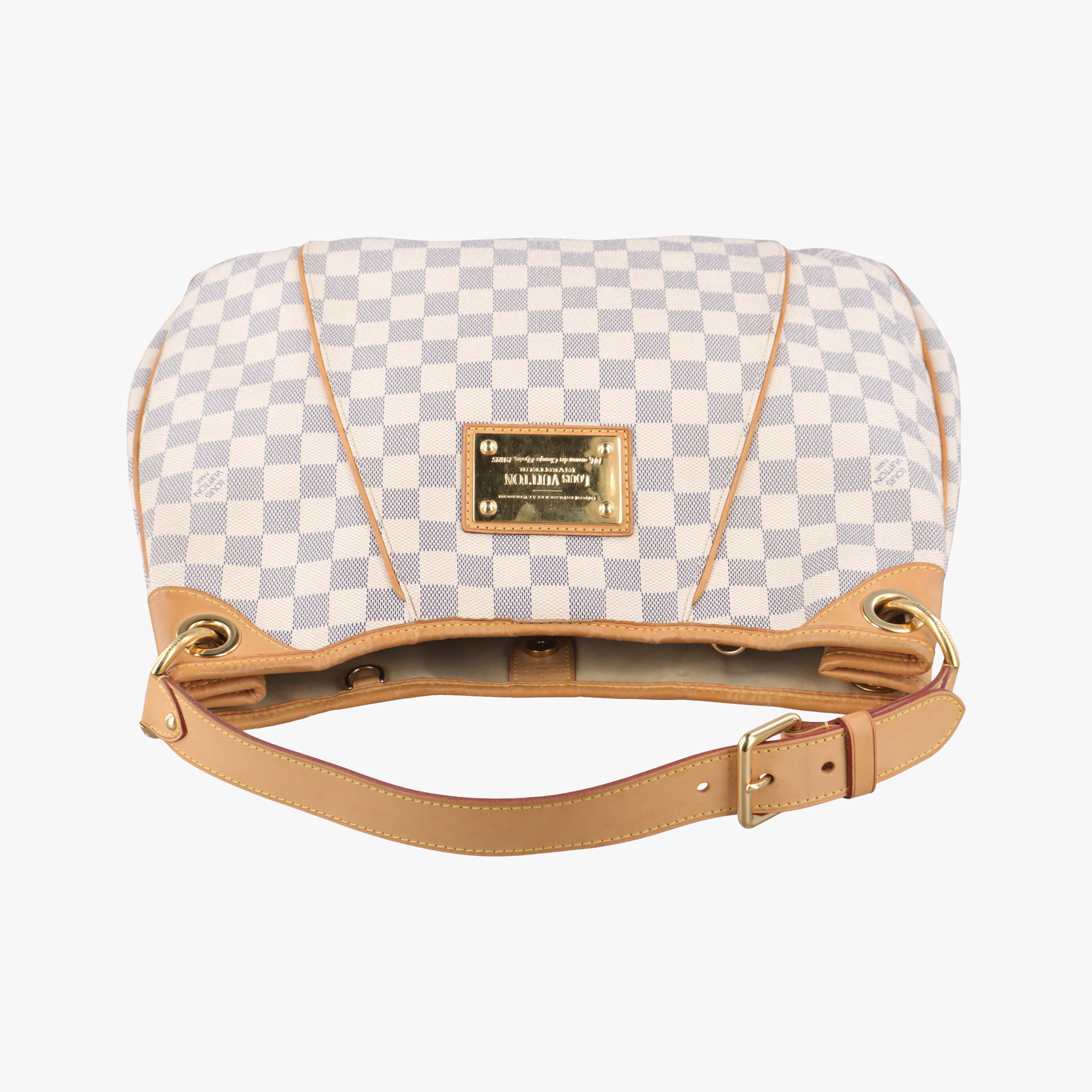 Secondhand Louis Vuitton GALLIERA PM AZUR Damier Canvas N55215 shoulderbag | stylenewstar