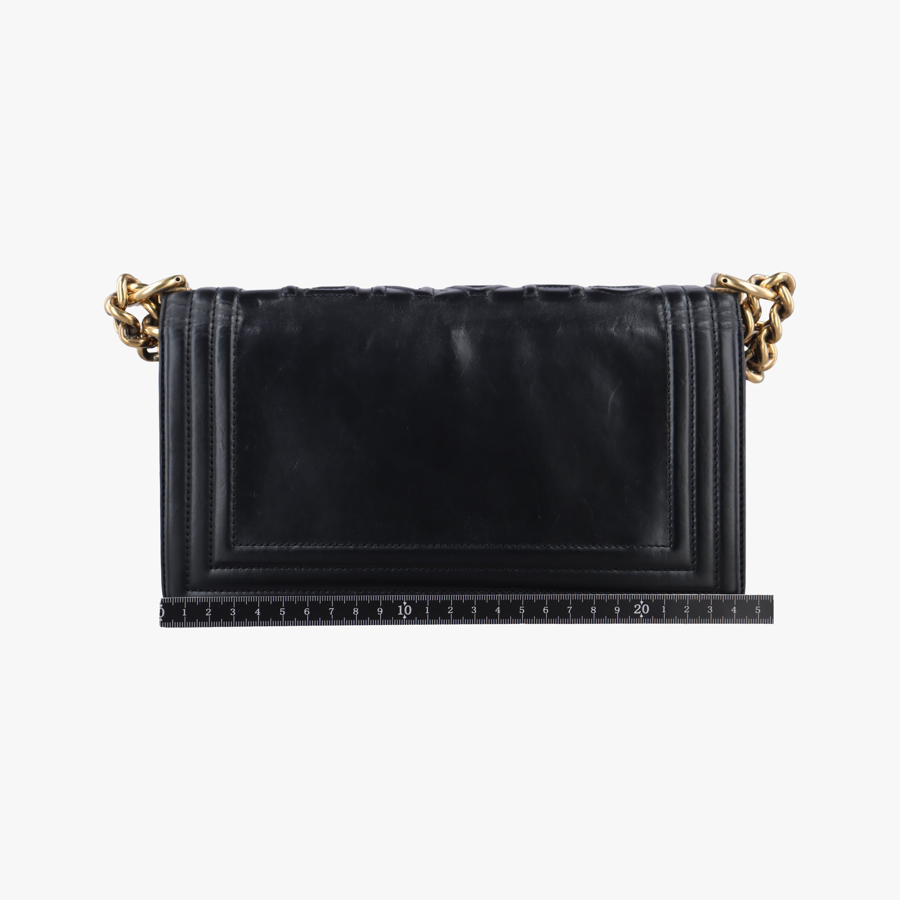Pre-owned Chanel BOY CHANEL Black Leather A66713 shoulderbag | stylenewstar