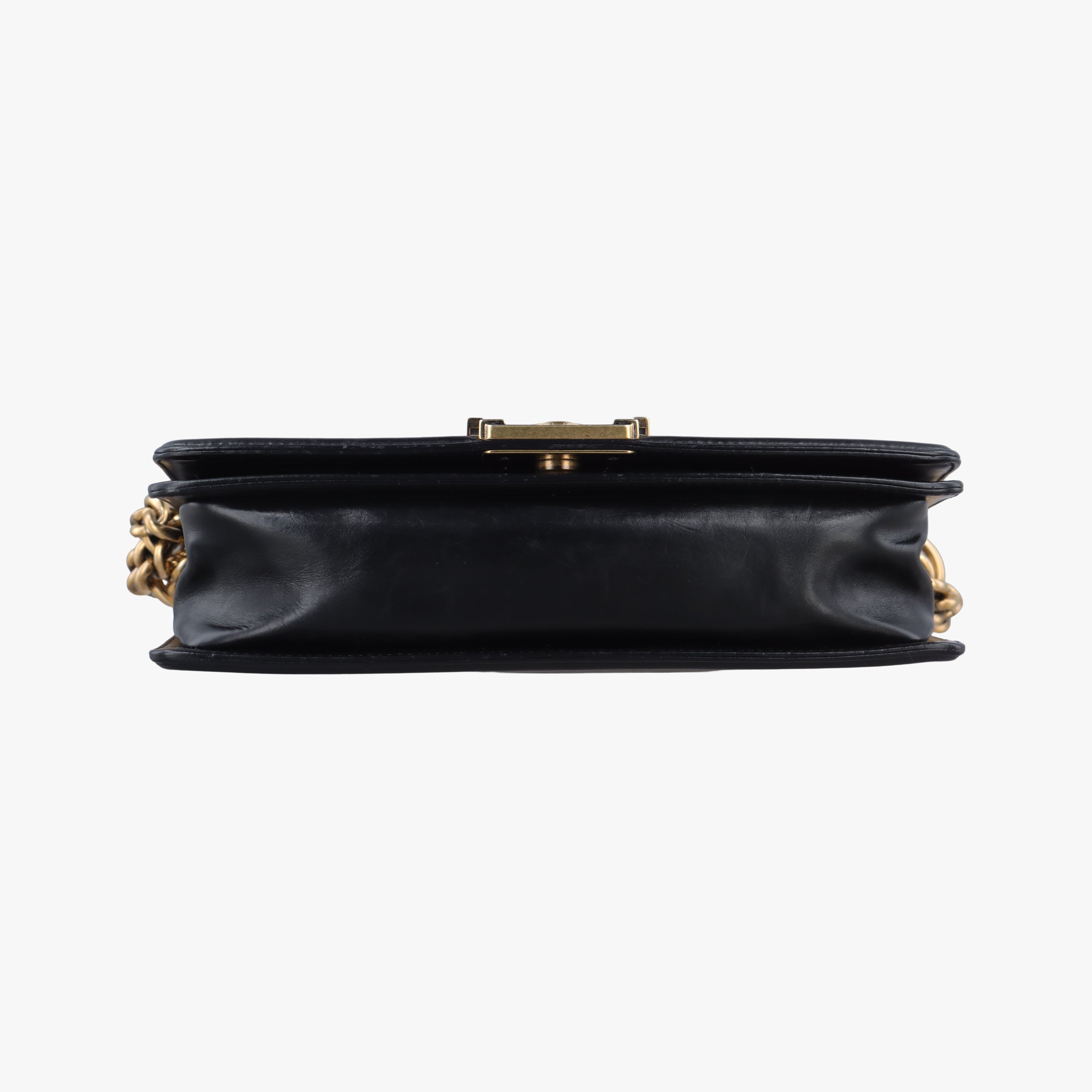 Pre-owned Chanel BOY CHANEL Black Leather A66713 shoulderbag | stylenewstar