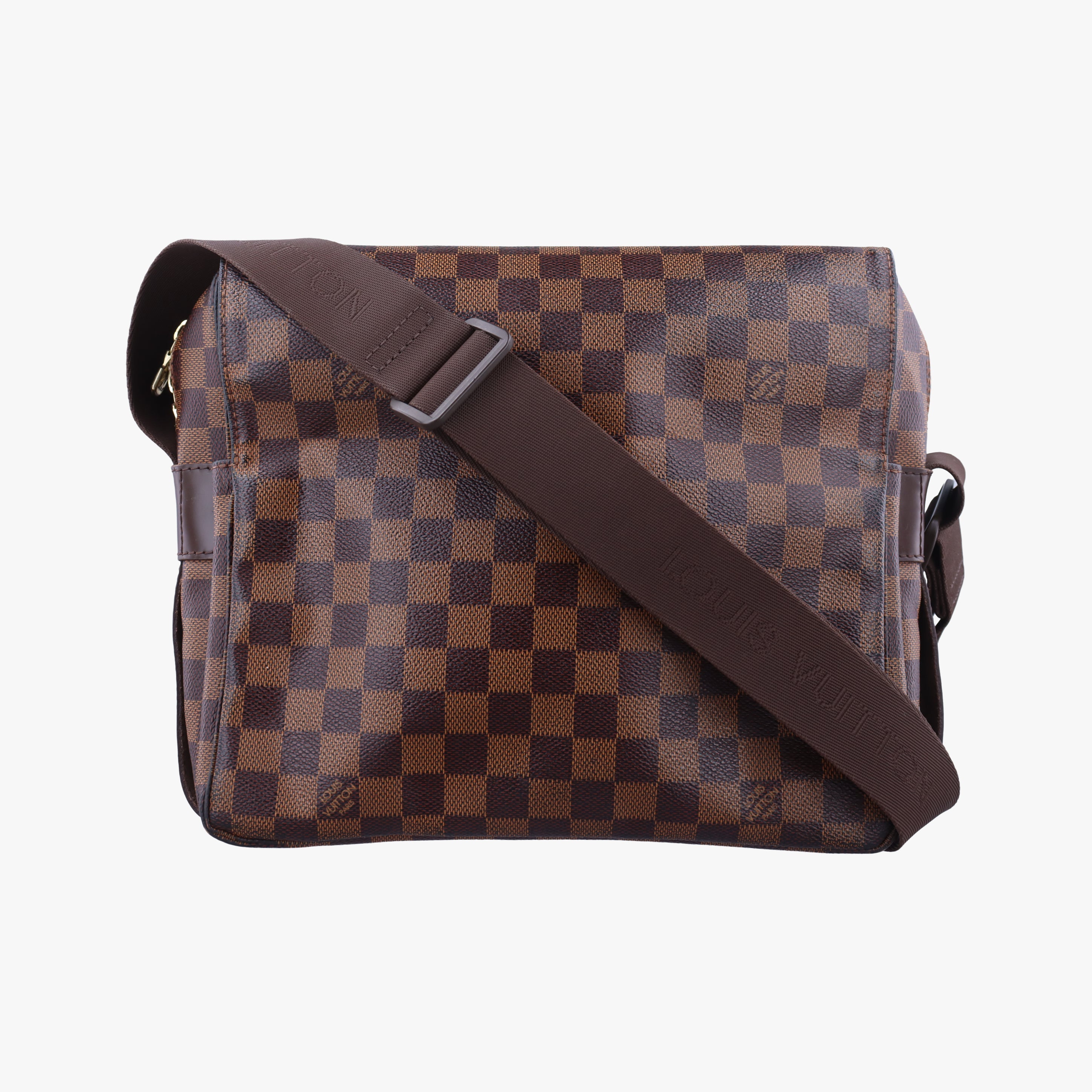 Pre-owned Louis Vuitton NAVIGLIO EBENE Damier Canvas N45255 shoulderbag | stylenewstar