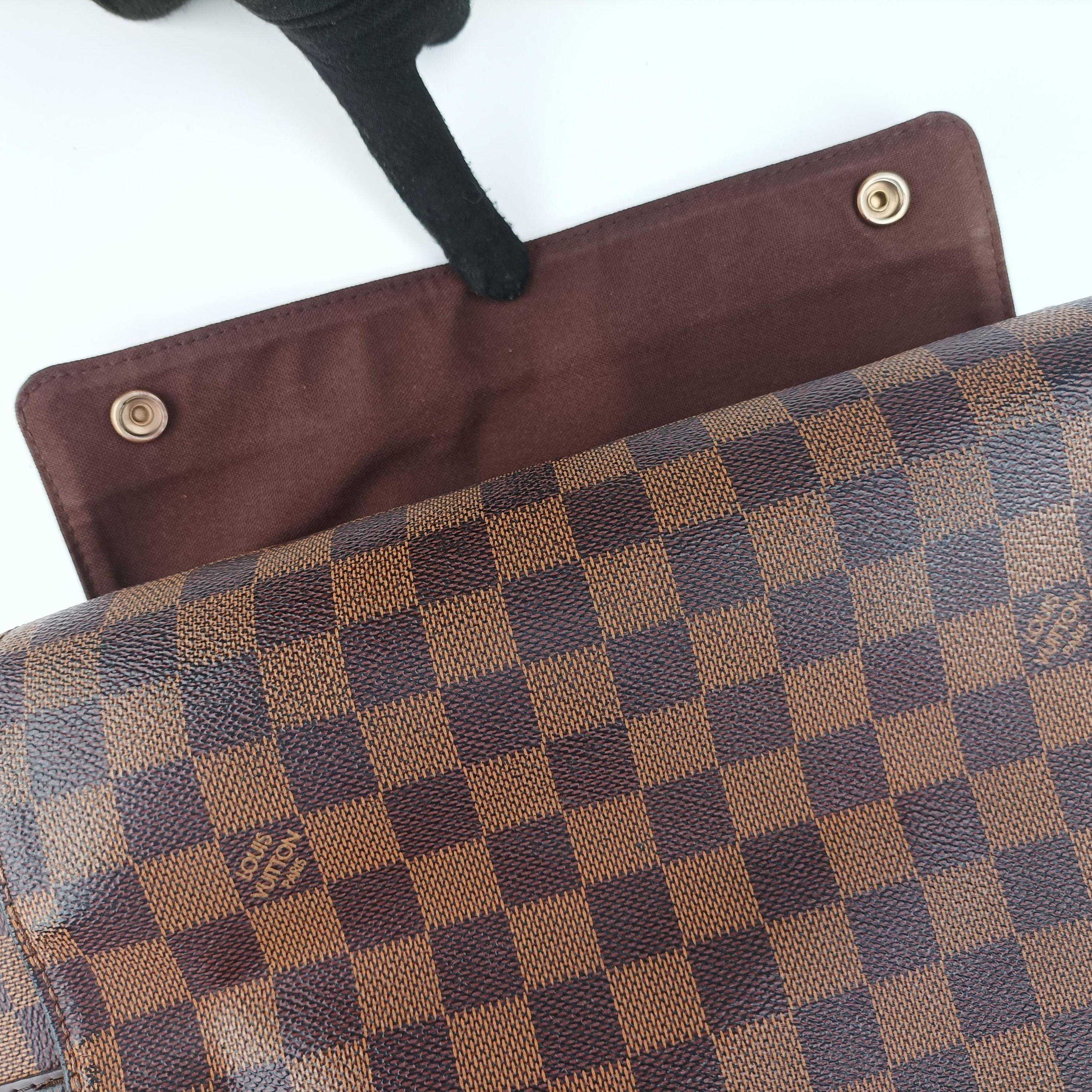 Pre-owned Louis Vuitton NAVIGLIO EBENE Damier Canvas N45255 shoulderbag | stylenewstar
