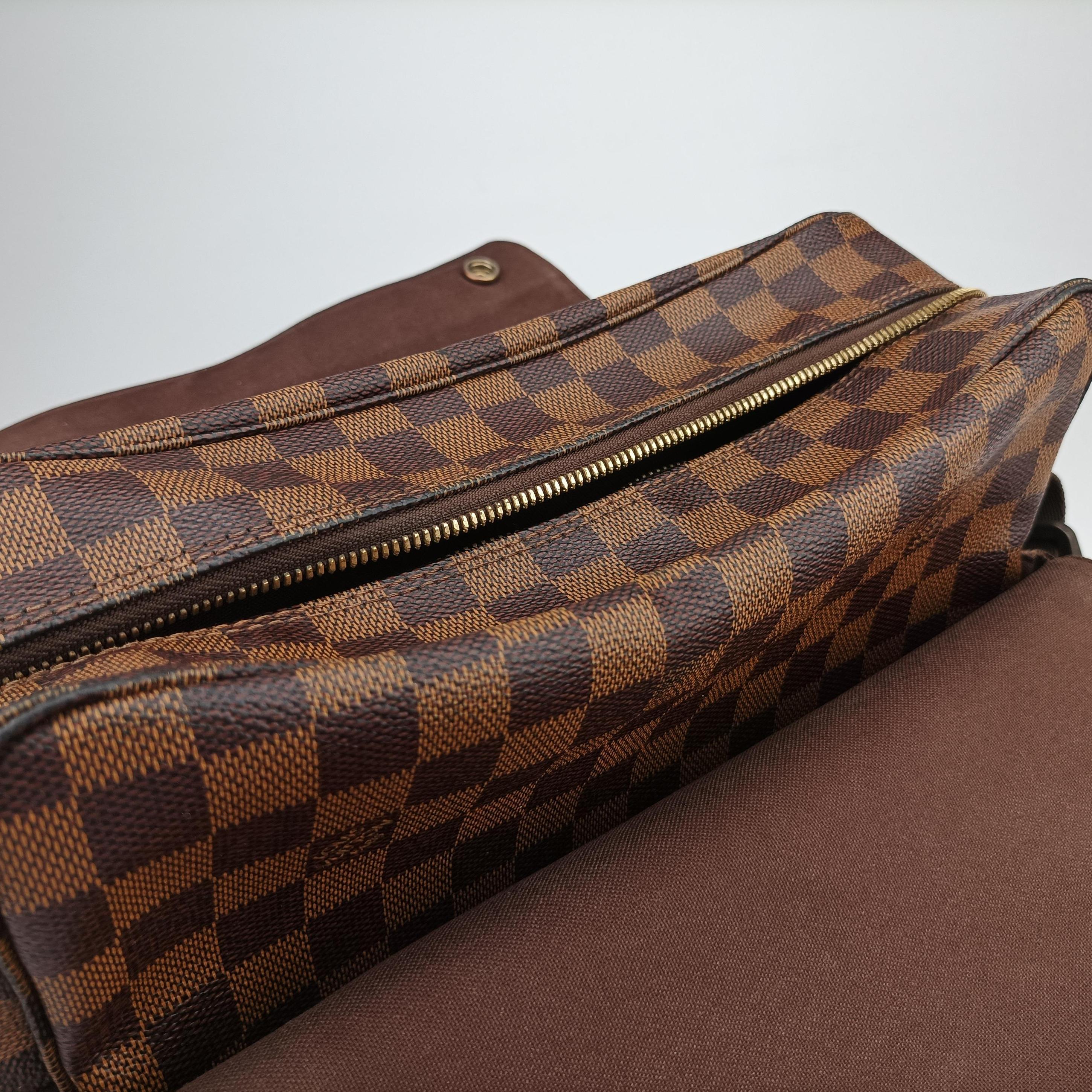 Pre-owned Louis Vuitton NAVIGLIO EBENE Damier Canvas N45255 shoulderbag | stylenewstar