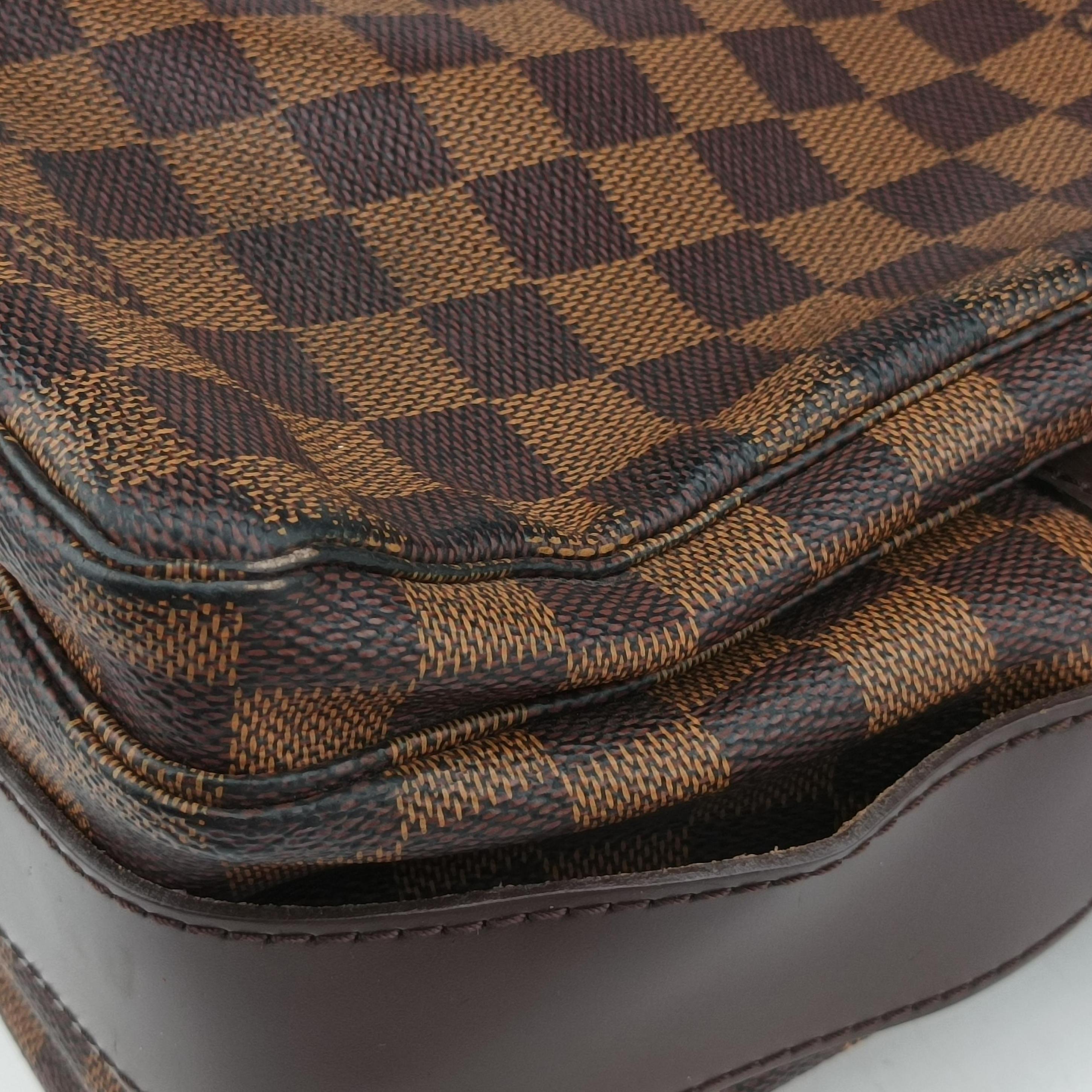 Pre-owned Louis Vuitton NAVIGLIO EBENE Damier Canvas N45255 shoulderbag | stylenewstar