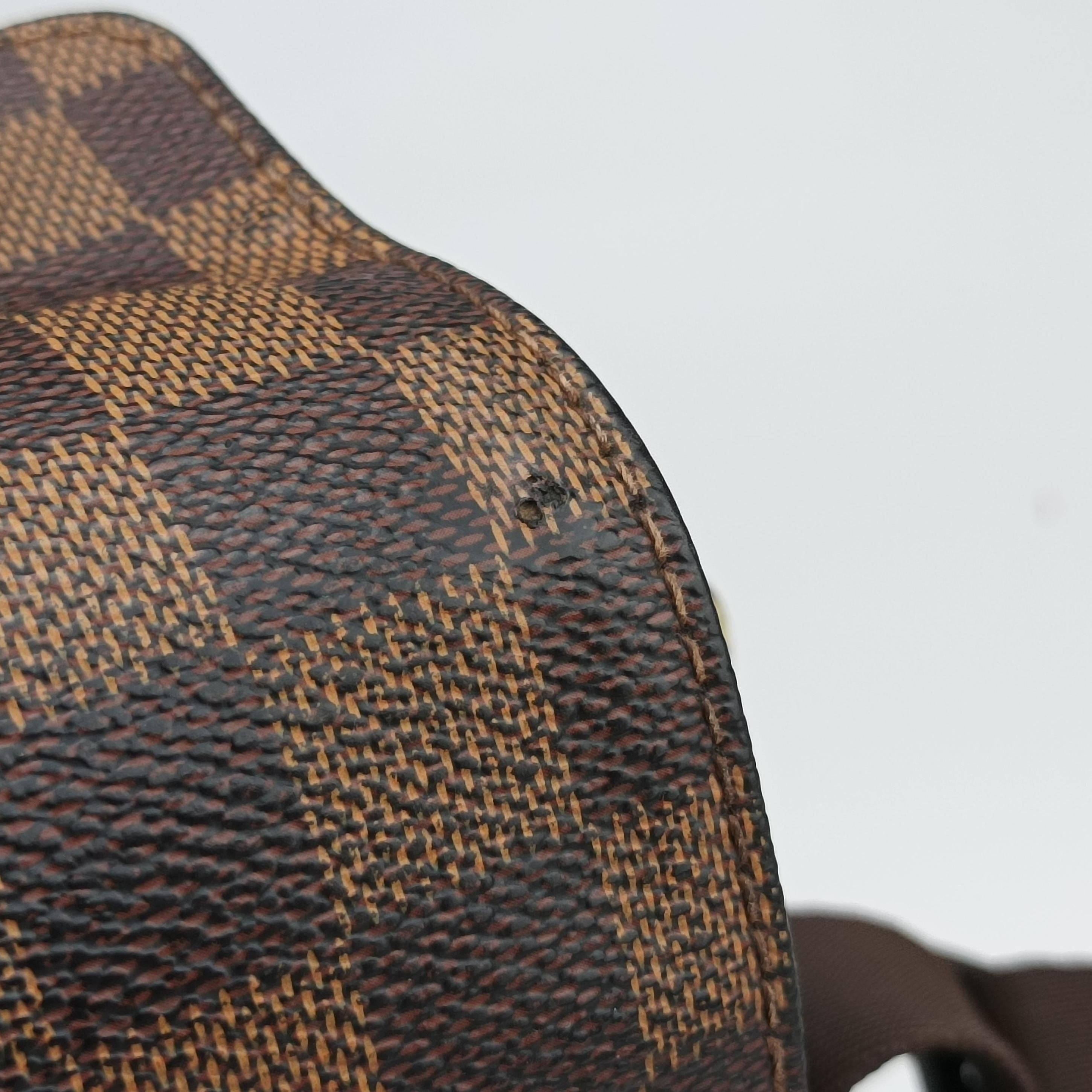 Pre-owned Louis Vuitton NAVIGLIO EBENE Damier Canvas N45255 shoulderbag | stylenewstar