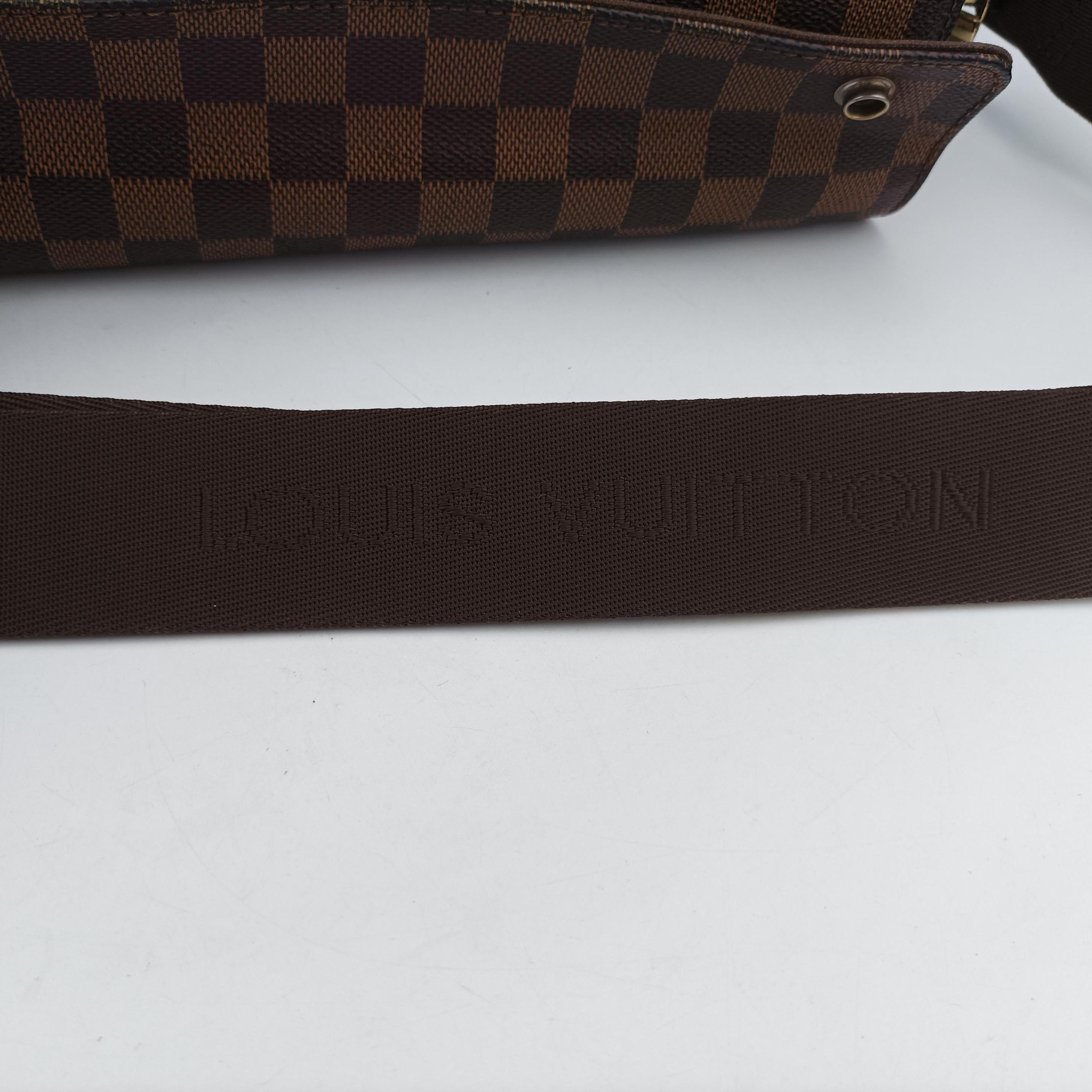 Pre-owned Louis Vuitton NAVIGLIO EBENE Damier Canvas N45255 shoulderbag | stylenewstar