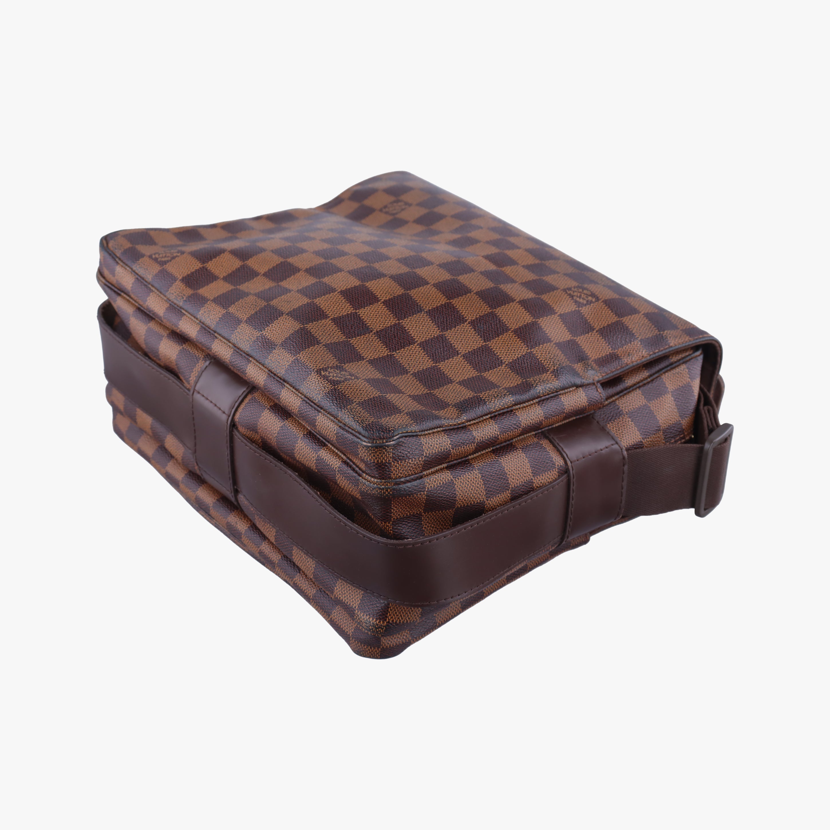 Pre-owned Louis Vuitton NAVIGLIO EBENE Damier Canvas N45255 shoulderbag | stylenewstar