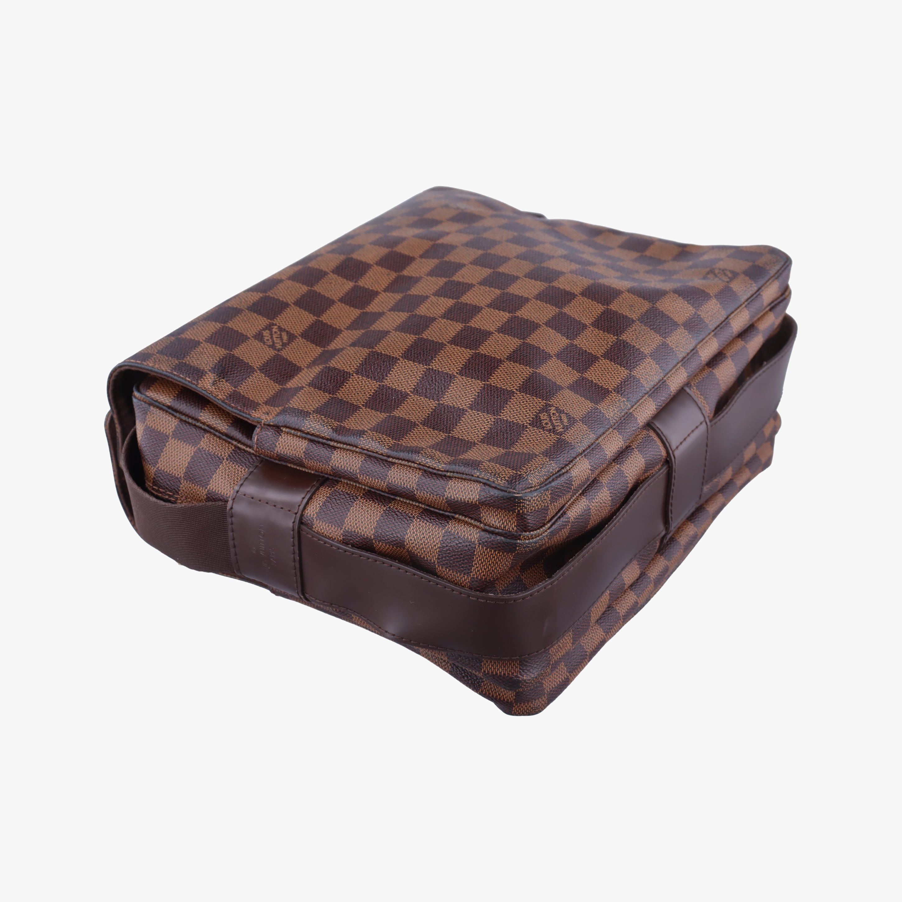 Pre-owned Louis Vuitton NAVIGLIO EBENE Damier Canvas N45255 shoulderbag | stylenewstar