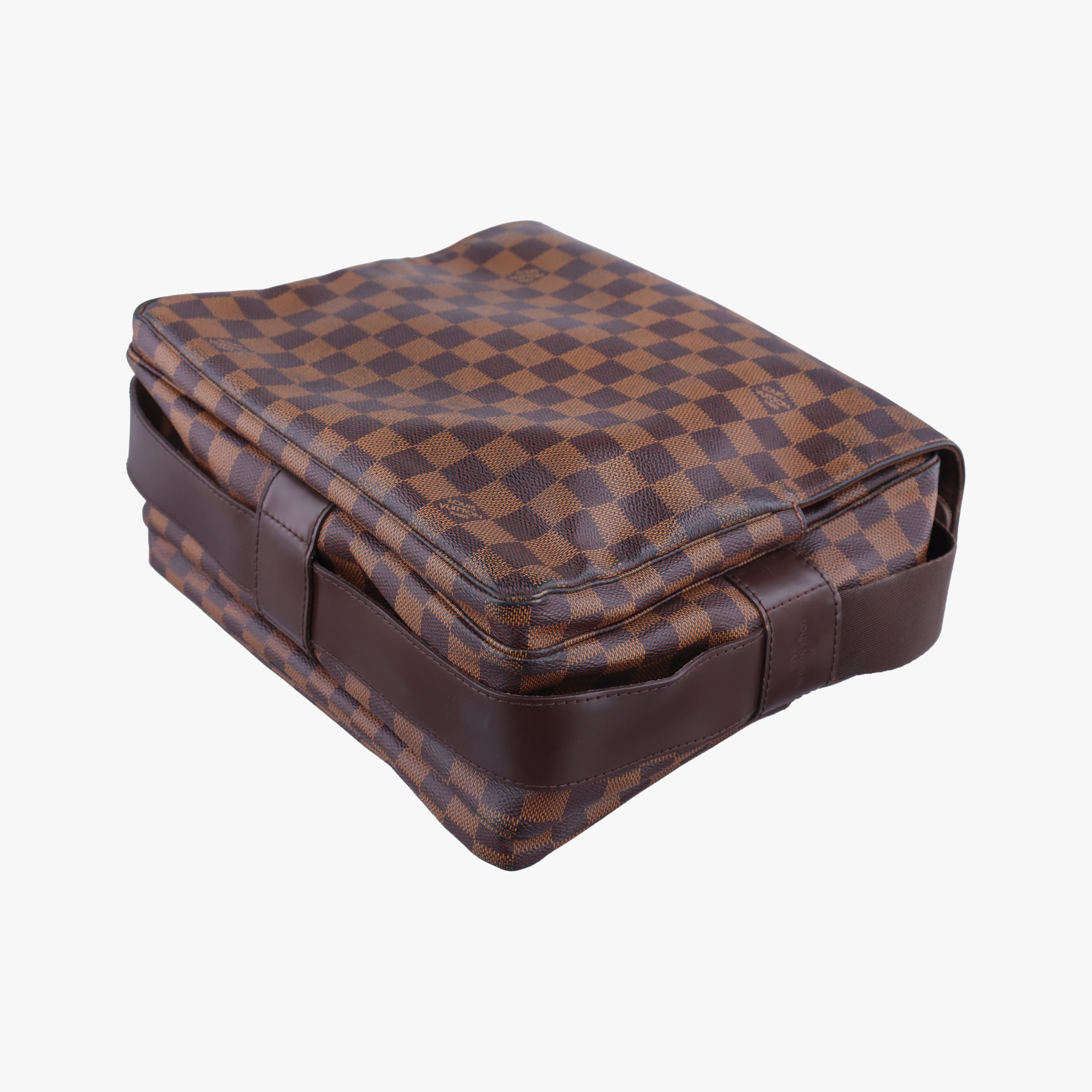 Pre-owned Louis Vuitton NAVIGLIO EBENE Damier Canvas N45255 shoulderbag | stylenewstar