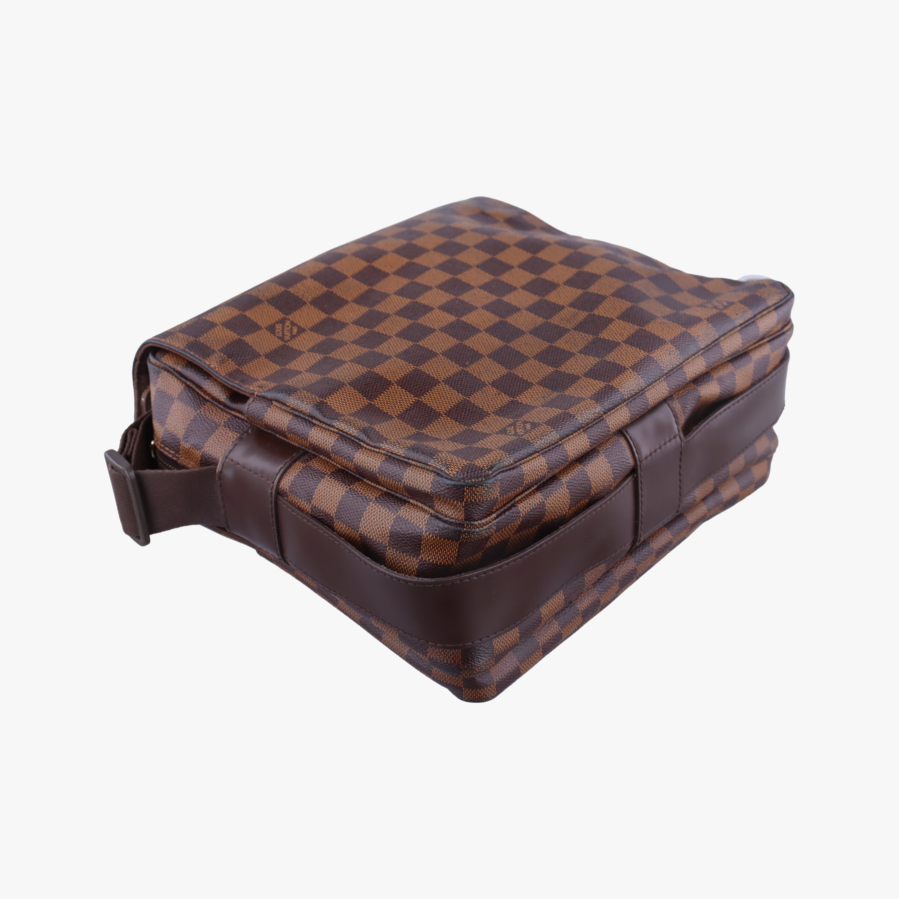 Pre-owned Louis Vuitton NAVIGLIO EBENE Damier Canvas N45255 shoulderbag | stylenewstar
