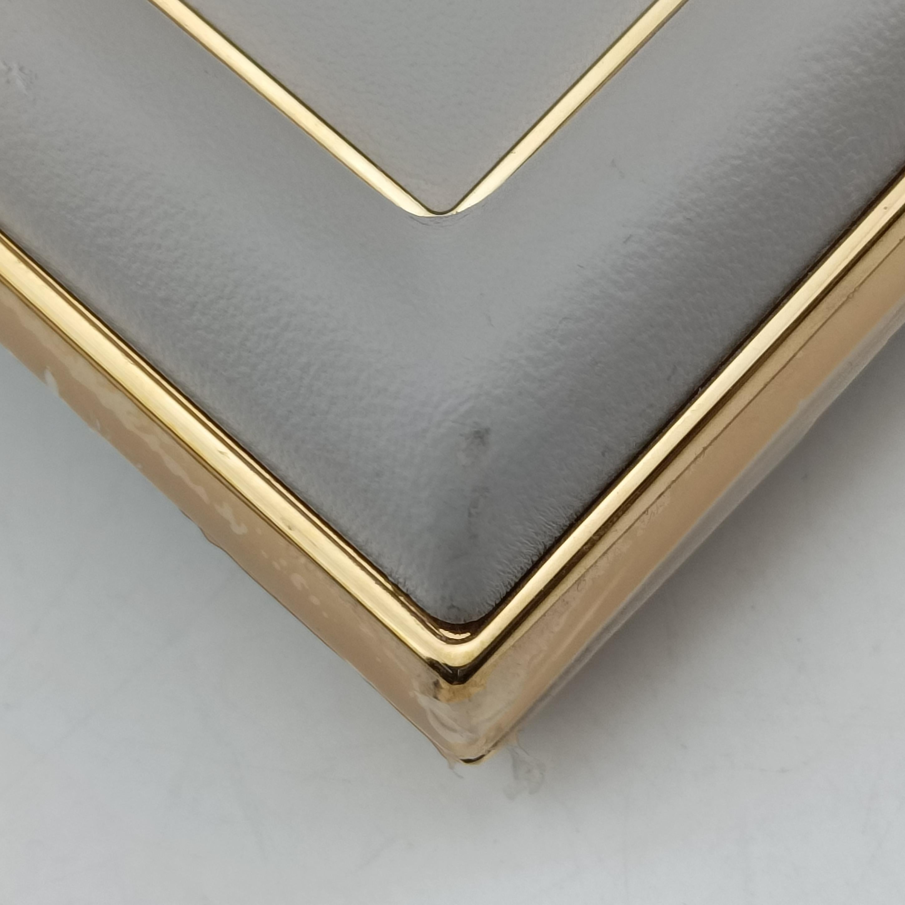 Pre-owned Fendi First Grey Leather 8BP127 shoulderbag | stylenewstar