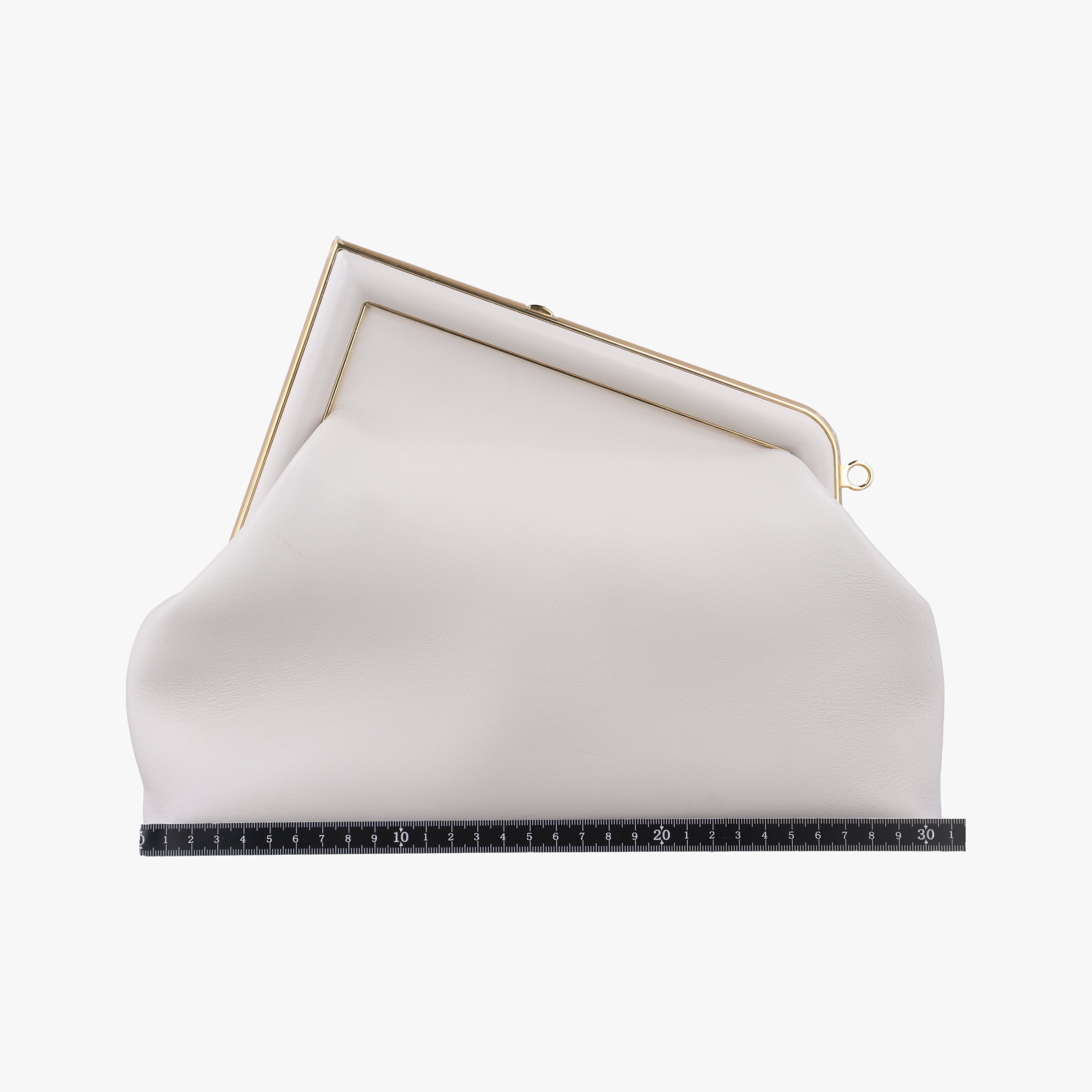 Pre-owned Fendi First Grey Leather 8BP127 shoulderbag | stylenewstar