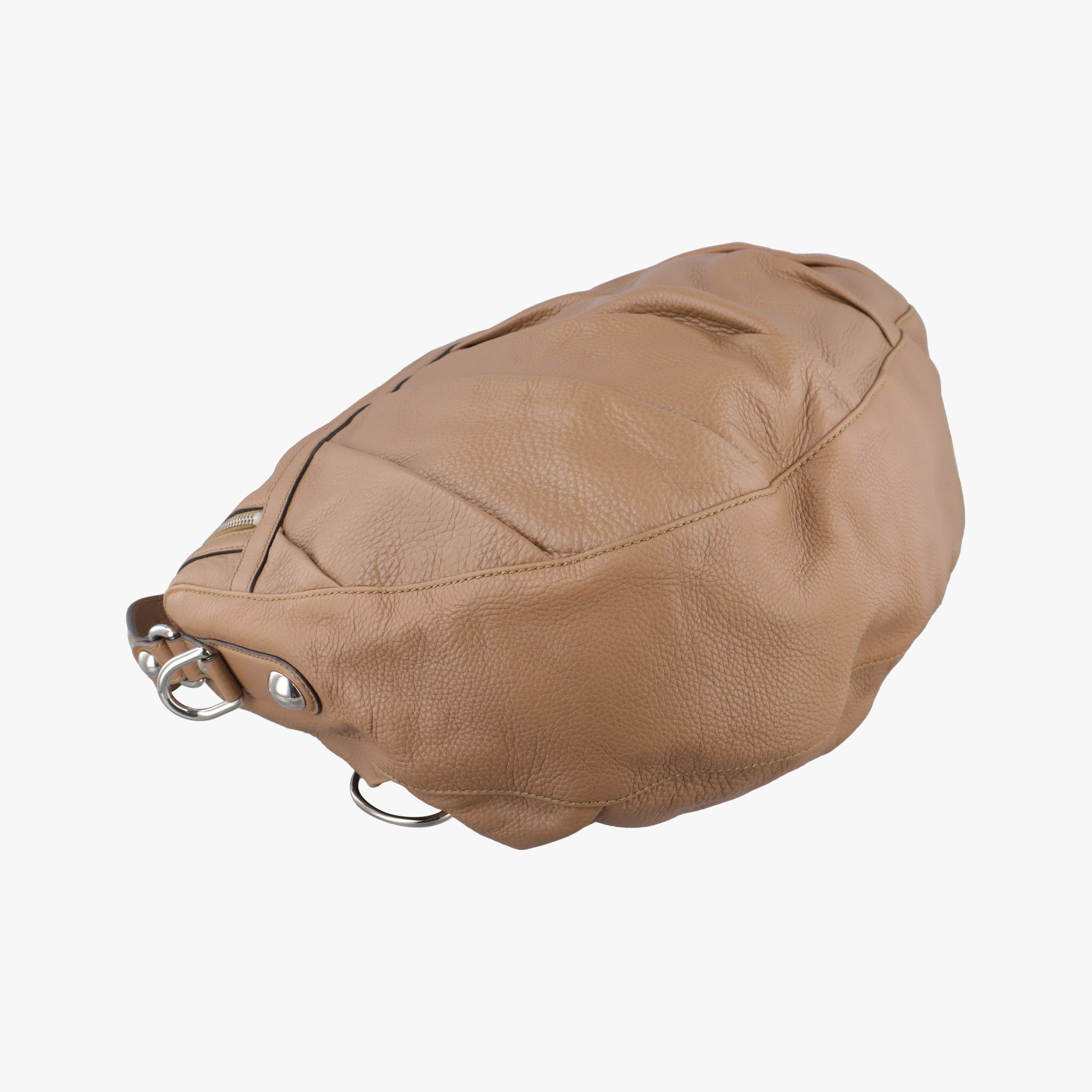 Pre-owned Gucci Icon Bit Brown Leather 228584 shoulderbag | stylenewstar