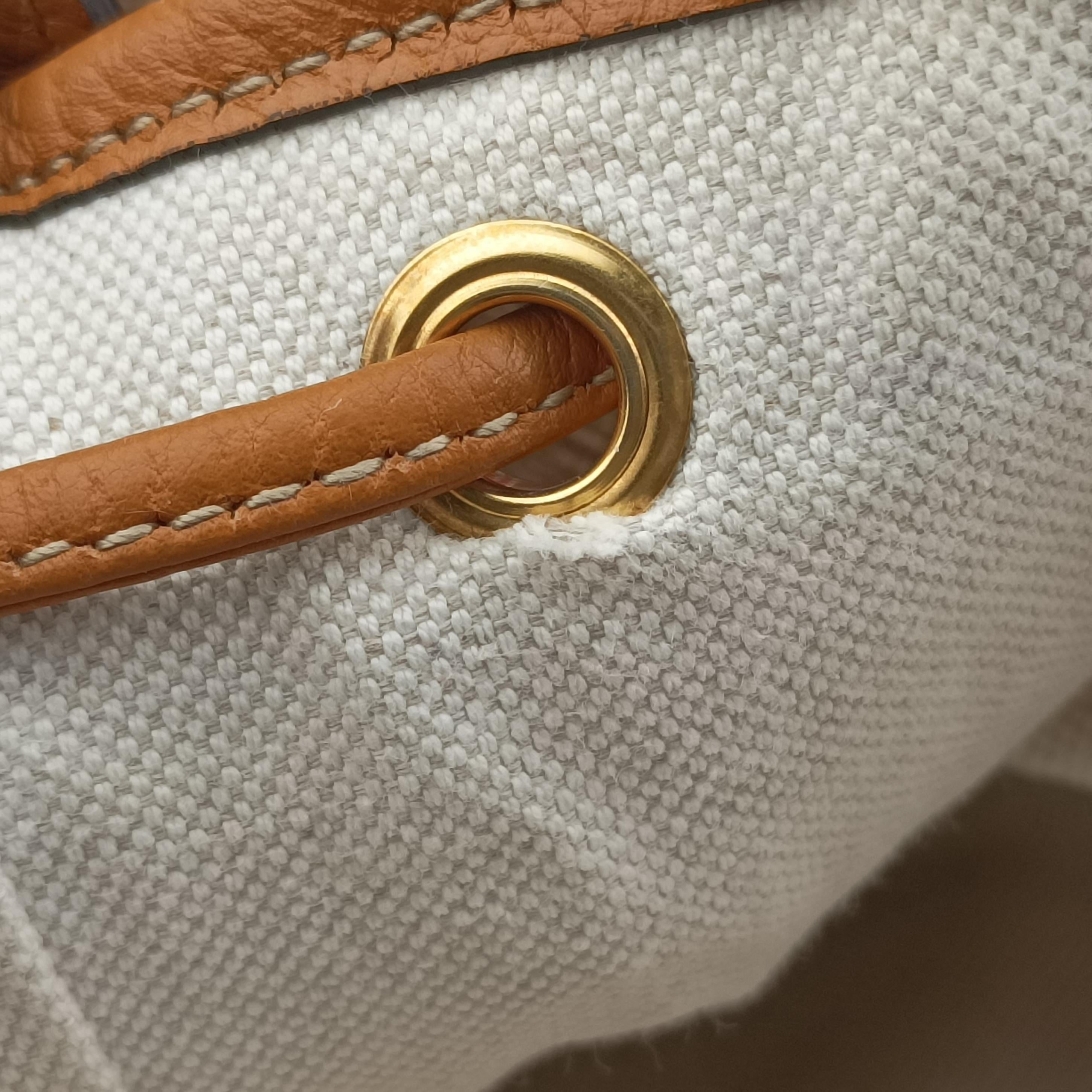 Pre-owned Gucci Micro GG/Small Bucket Bag Brown×multicolor PVC coated canvas 602691 shoulderbag | stylenewstar