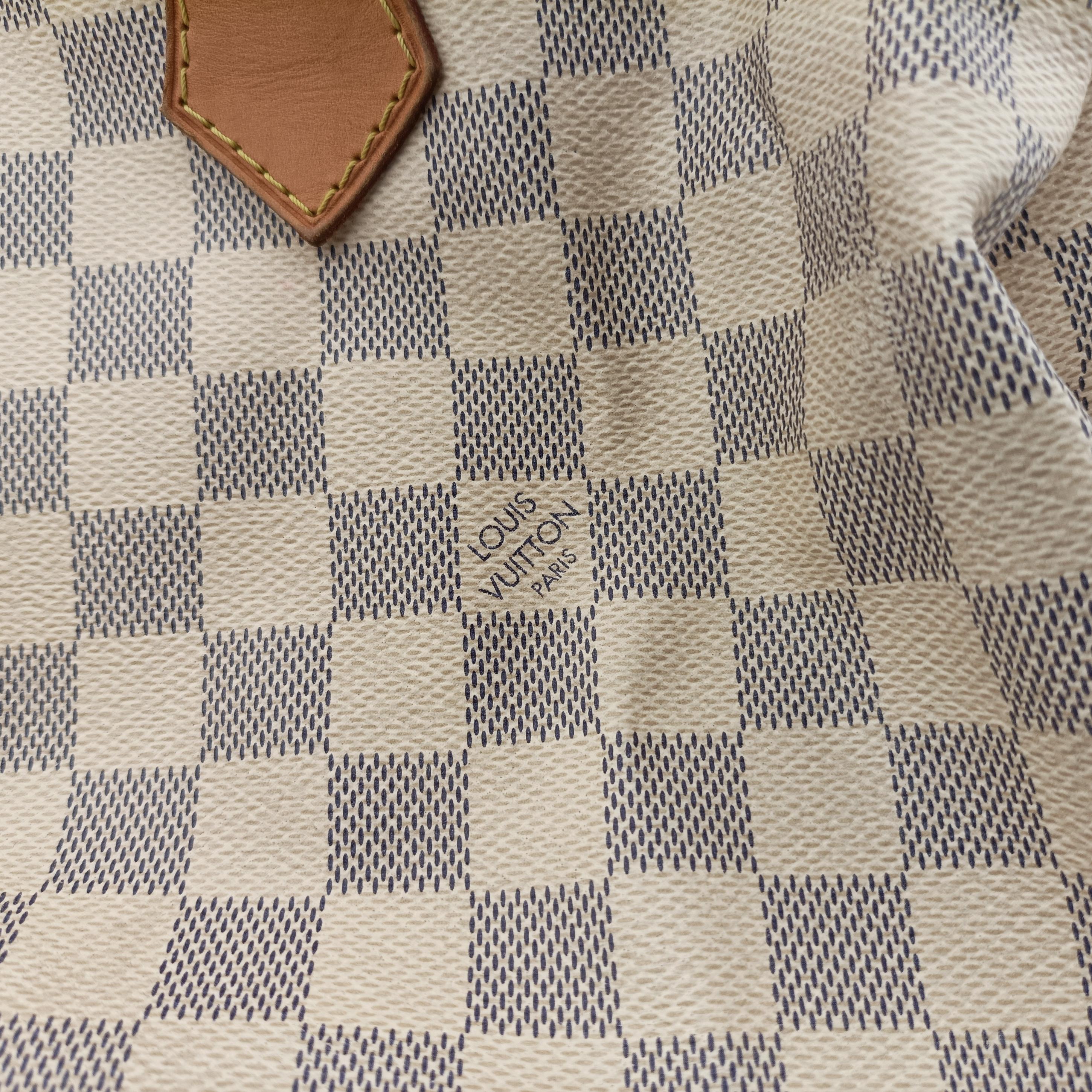 Pre-owned Louis Vuitton SPEEDY 35 Azur Damier Canvas N41535 handbag | stylenewstar