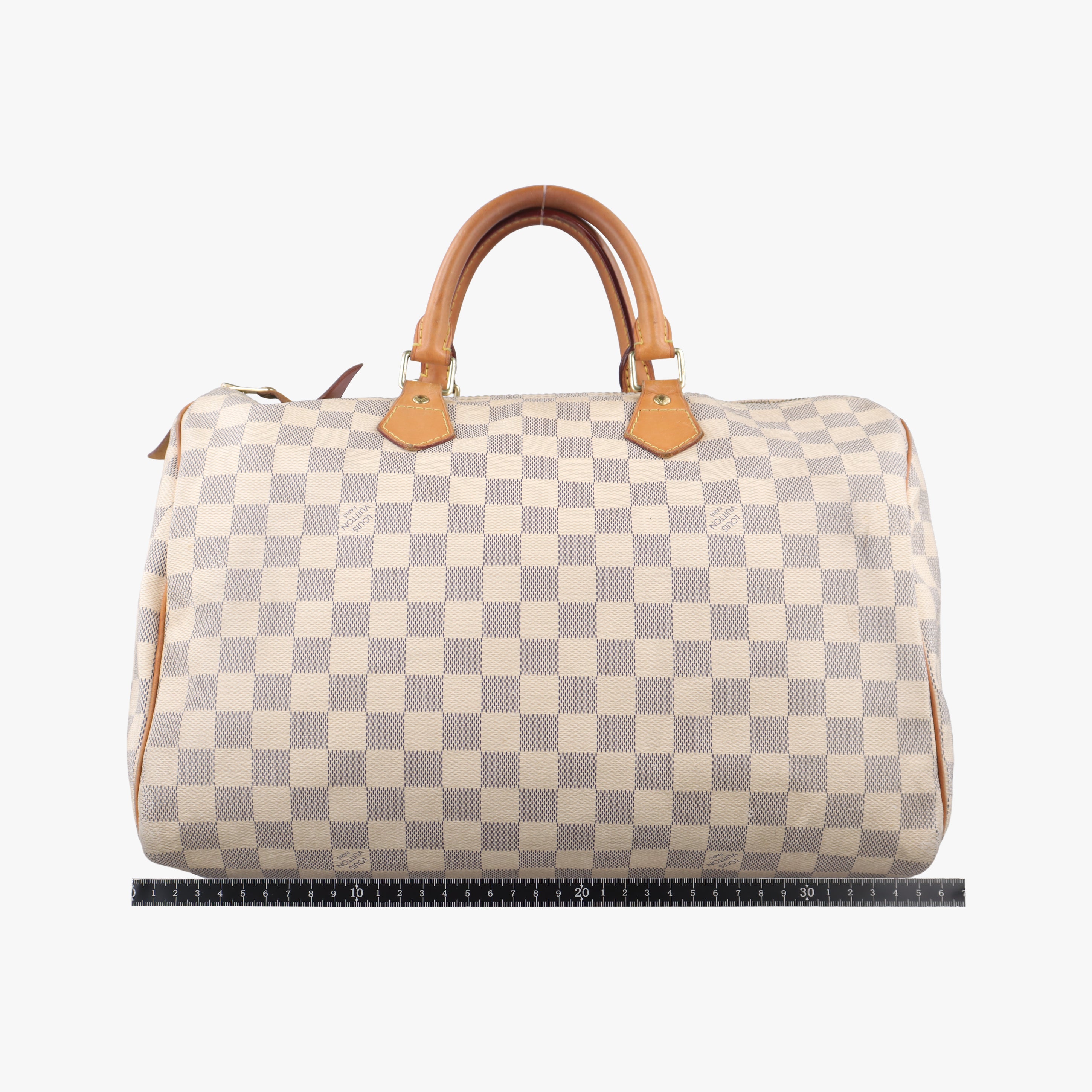 Pre-owned Louis Vuitton SPEEDY 35 Azur Damier Canvas N41535 handbag | stylenewstar