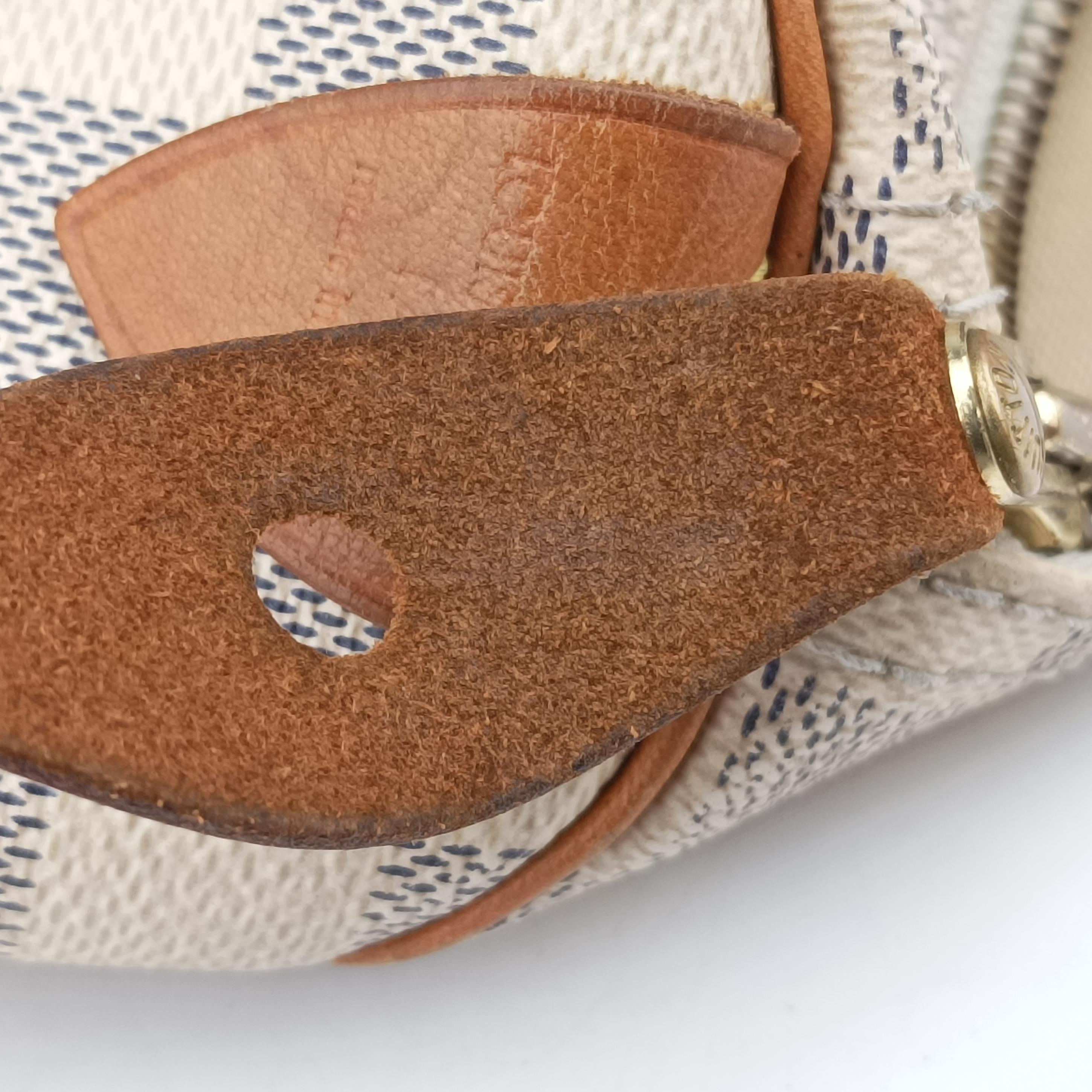 Pre-owned Louis Vuitton SPEEDY 35 Azur Damier Canvas N41535 handbag | stylenewstar