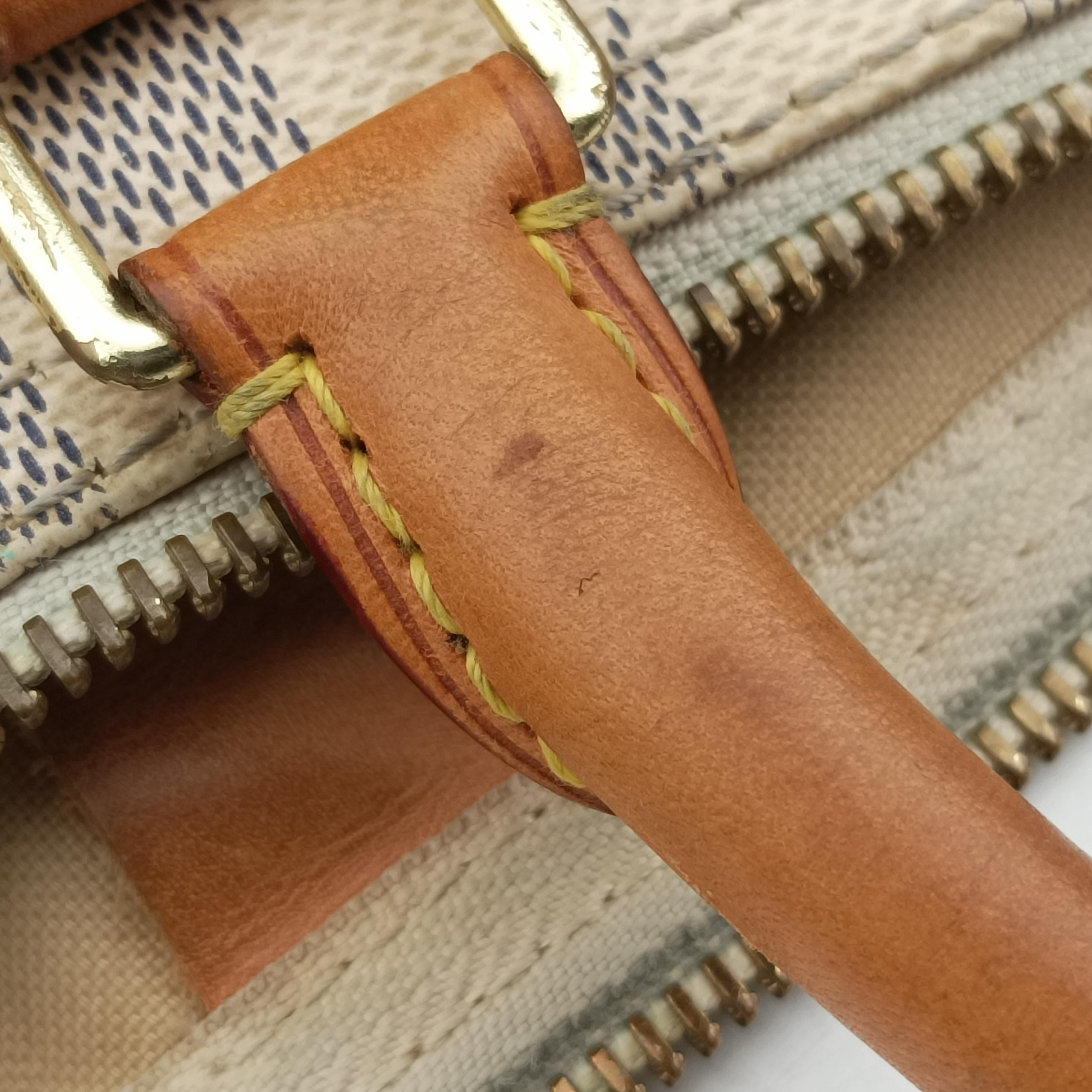 Pre-owned Louis Vuitton SPEEDY 35 Azur Damier Canvas N41535 handbag | stylenewstar