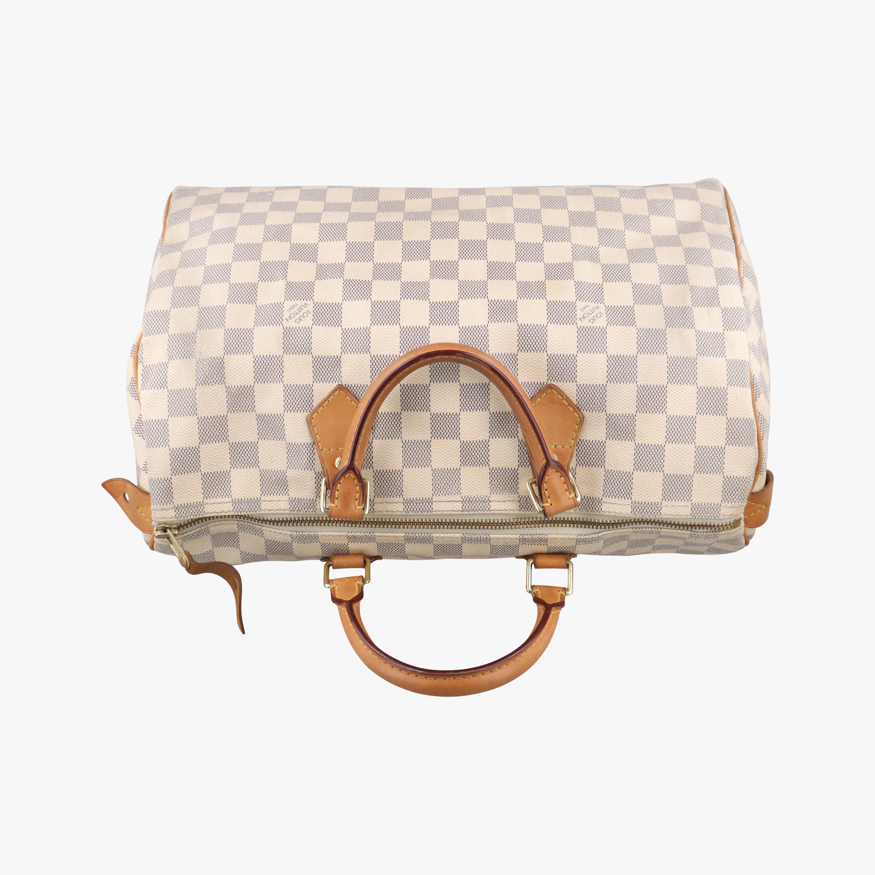 Pre-owned Louis Vuitton SPEEDY 35 Azur Damier Canvas N41535 handbag | stylenewstar
