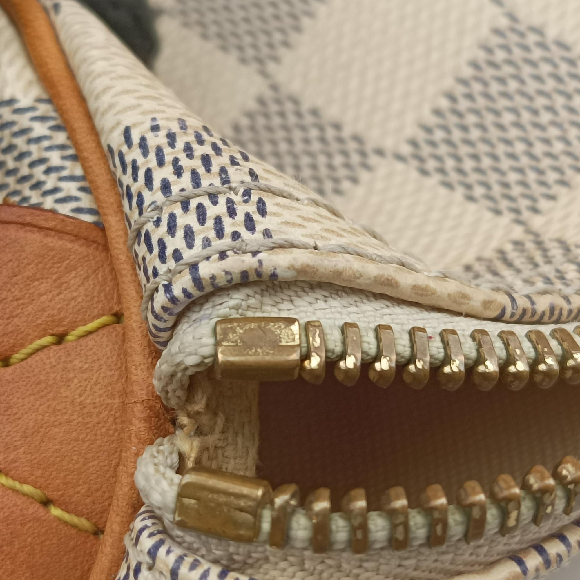 Secondhand Louis Vuitton Speedy 30 AZUR Damier Canvas N41533 handbag | stylenewstar