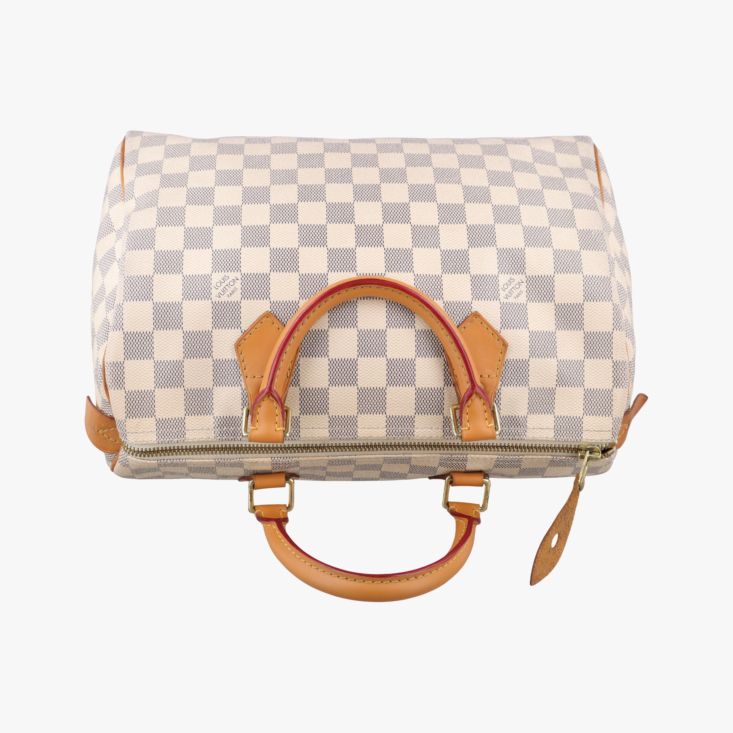 Secondhand Louis Vuitton Speedy 30 AZUR Damier Canvas N41533 handbag | stylenewstar