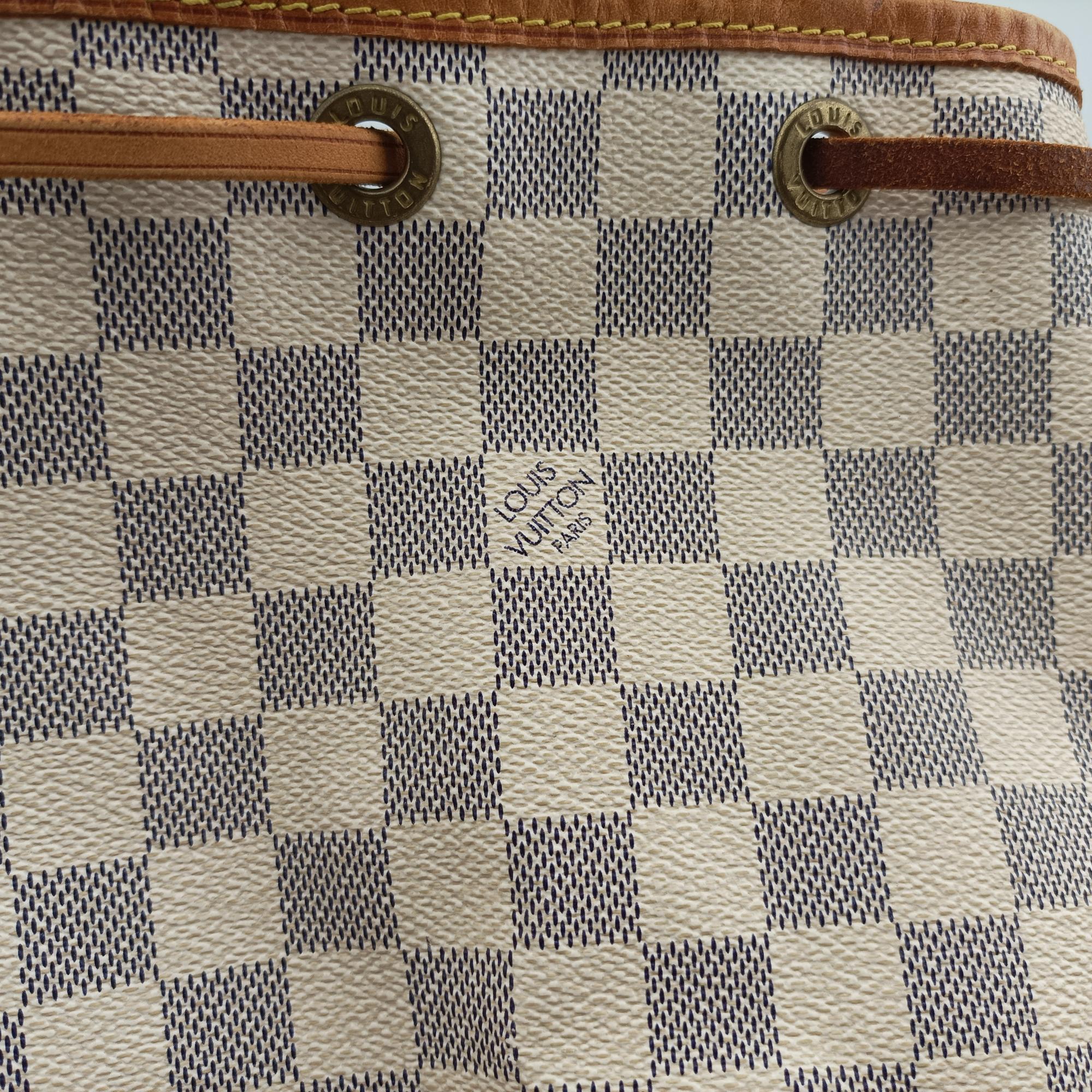 Pre-owned Louis Vuitton Noe AZUR Damier Canvas N42222 shoulderbag | stylenewstar