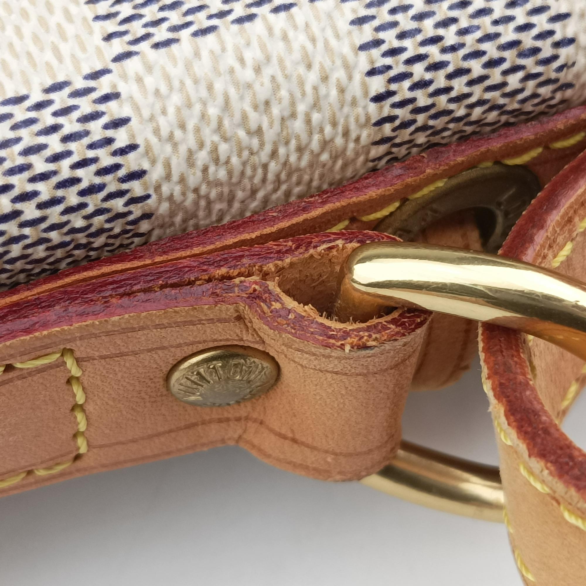 Pre-owned Louis Vuitton Noe AZUR Damier Canvas N42222 shoulderbag | stylenewstar