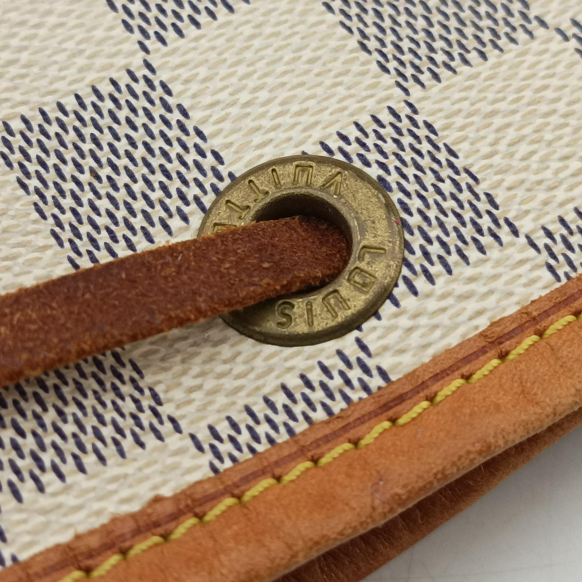 Pre-owned Louis Vuitton Noe AZUR Damier Canvas N42222 shoulderbag | stylenewstar