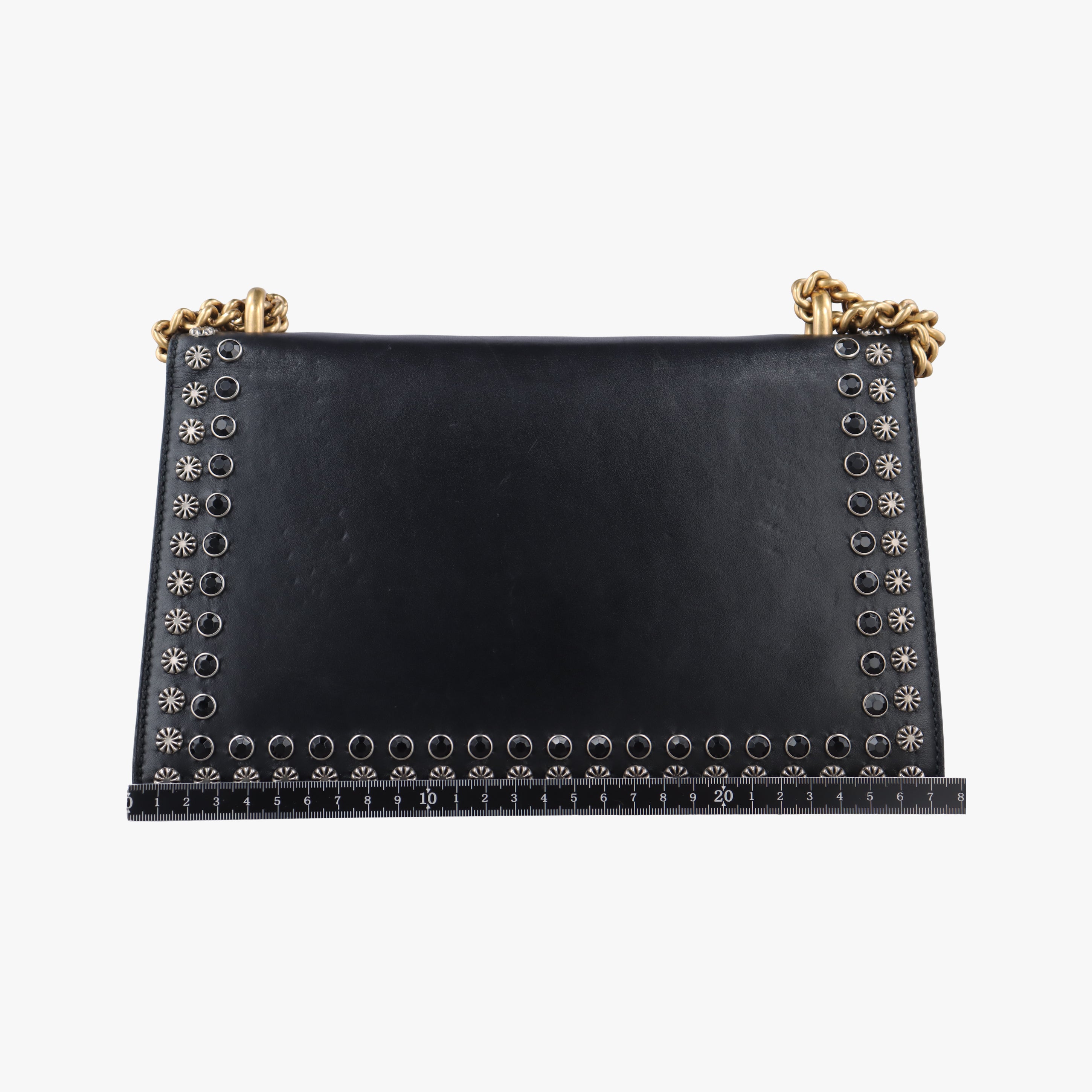 Pre-owned Gucci Dionysus Black Leather 400249 shoulderbag | stylenewstar
