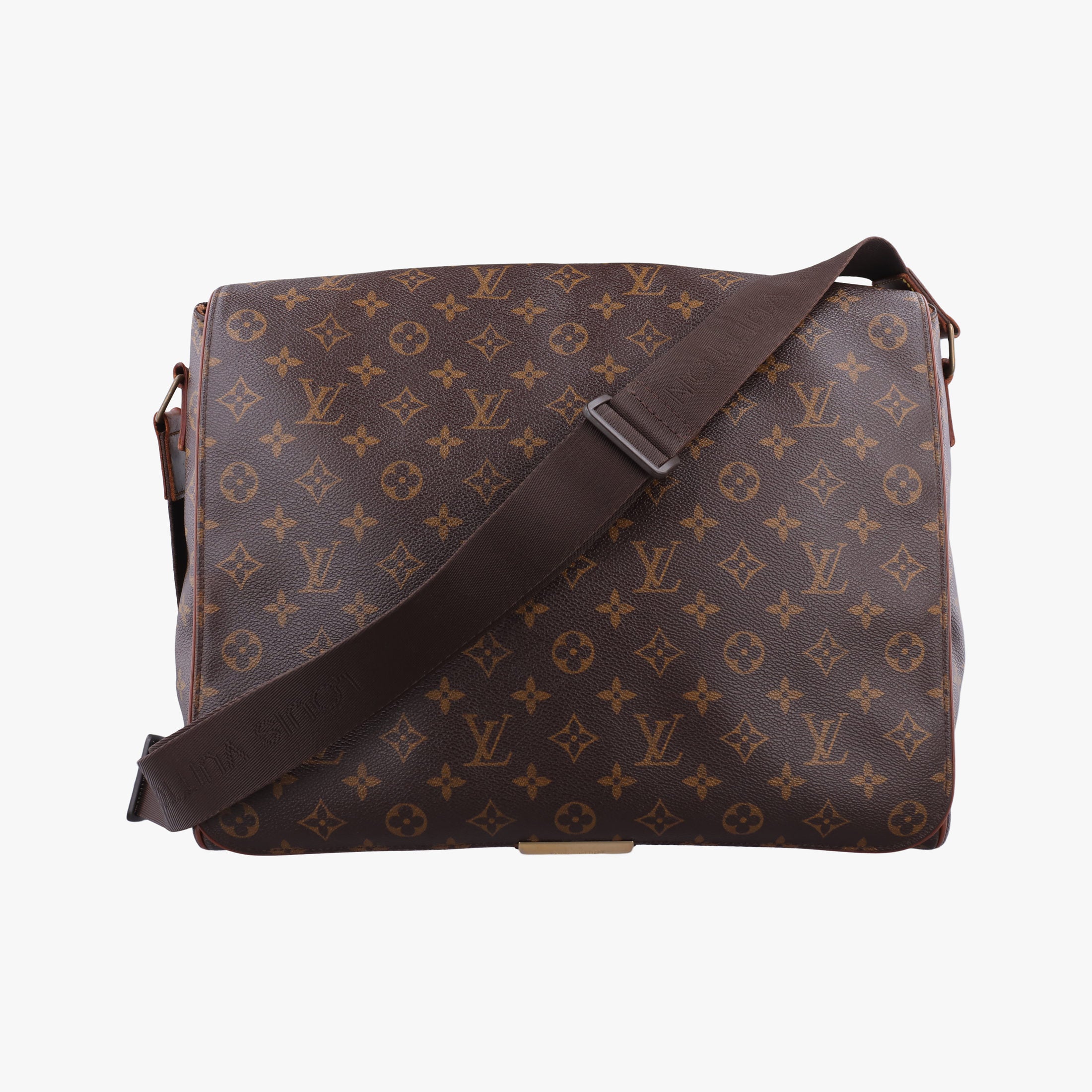 Pre-owned Louis Vuitton ABBESSES brown Monogram Canvas M45257 shoulderbag | stylenewstar