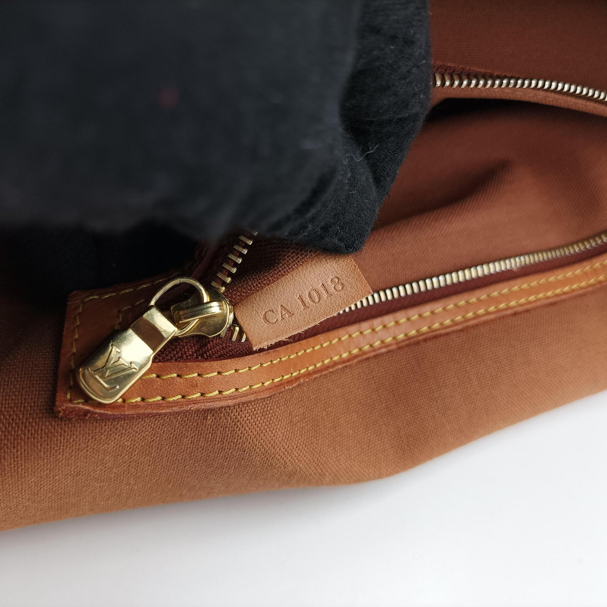Pre-owned Louis Vuitton ABBESSES brown Monogram Canvas M45257 shoulderbag | stylenewstar