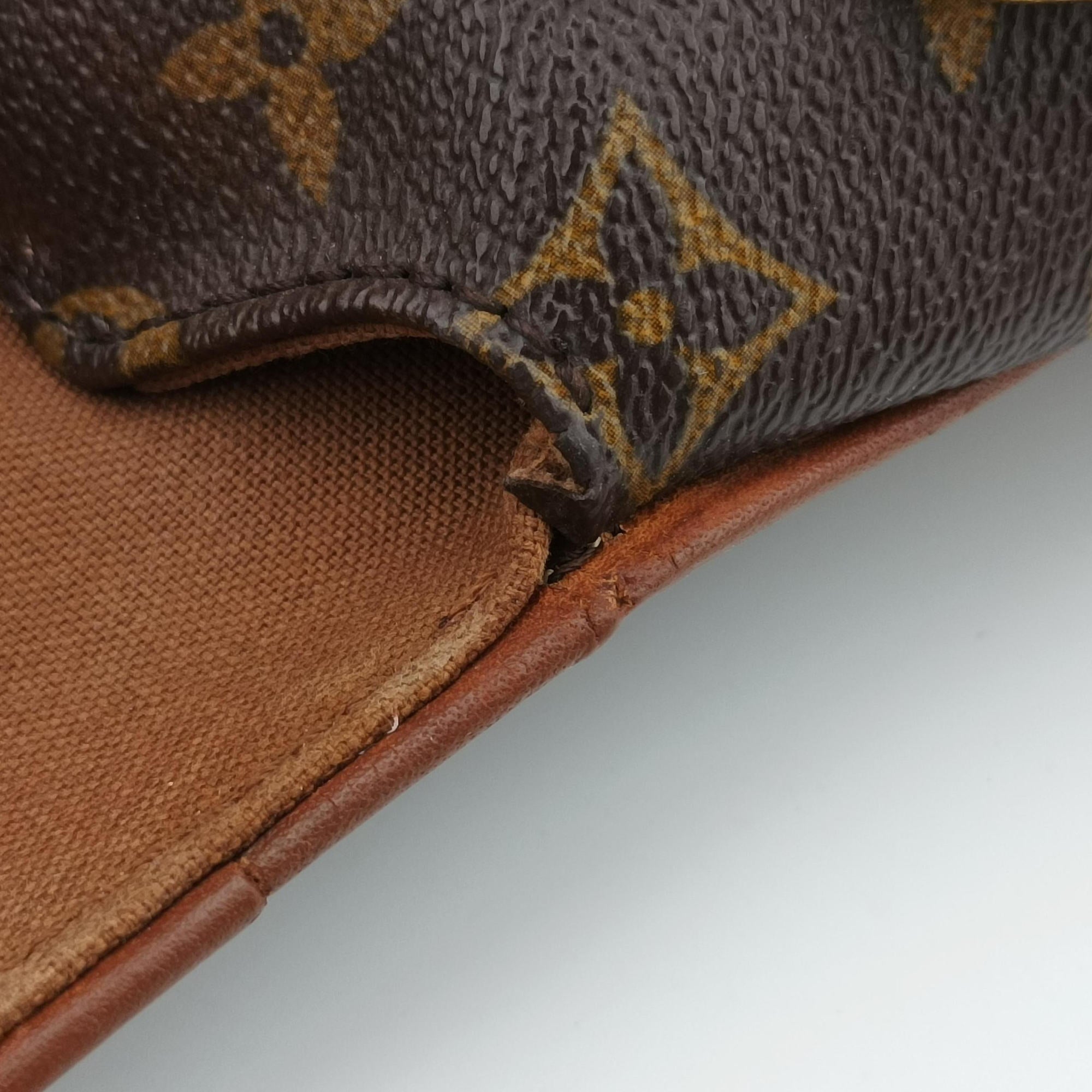 Pre-owned Louis Vuitton ABBESSES brown Monogram Canvas M45257 shoulderbag | stylenewstar