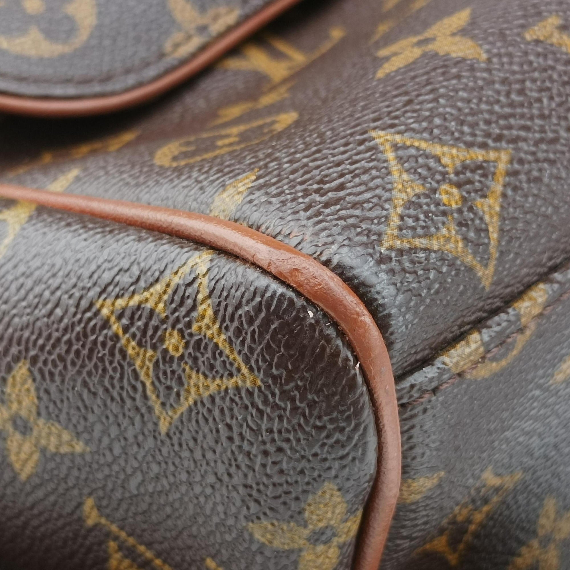 Pre-owned Louis Vuitton ABBESSES brown Monogram Canvas M45257 shoulderbag | stylenewstar