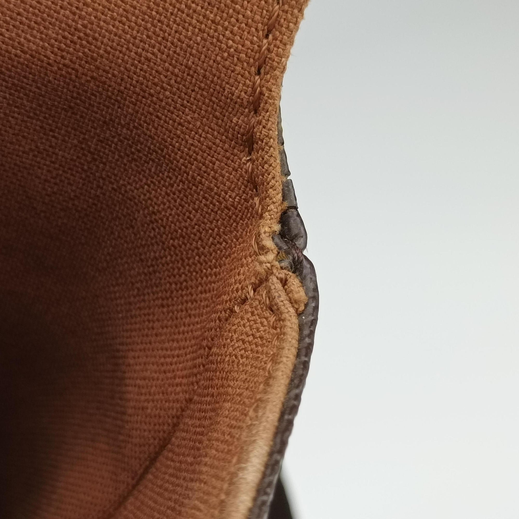 Pre-owned Louis Vuitton ABBESSES brown Monogram Canvas M45257 shoulderbag | stylenewstar