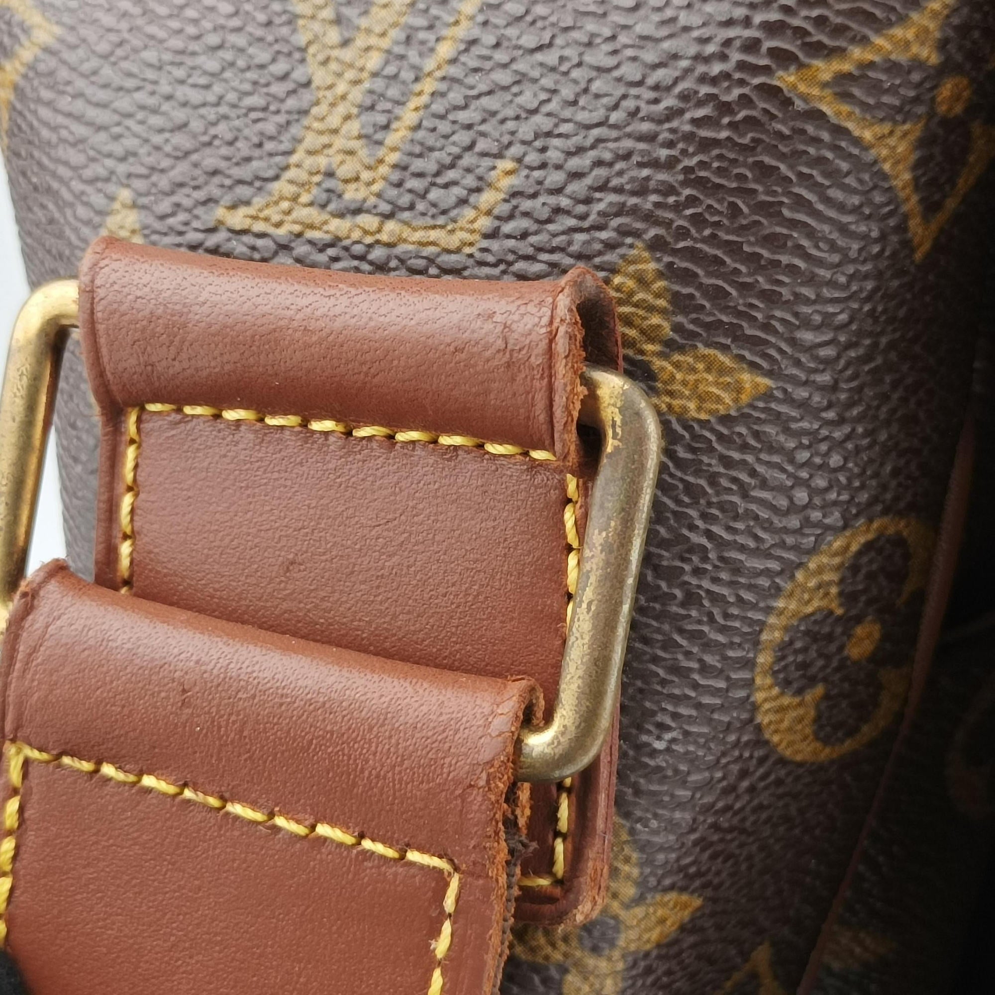 Pre-owned Louis Vuitton ABBESSES brown Monogram Canvas M45257 shoulderbag | stylenewstar