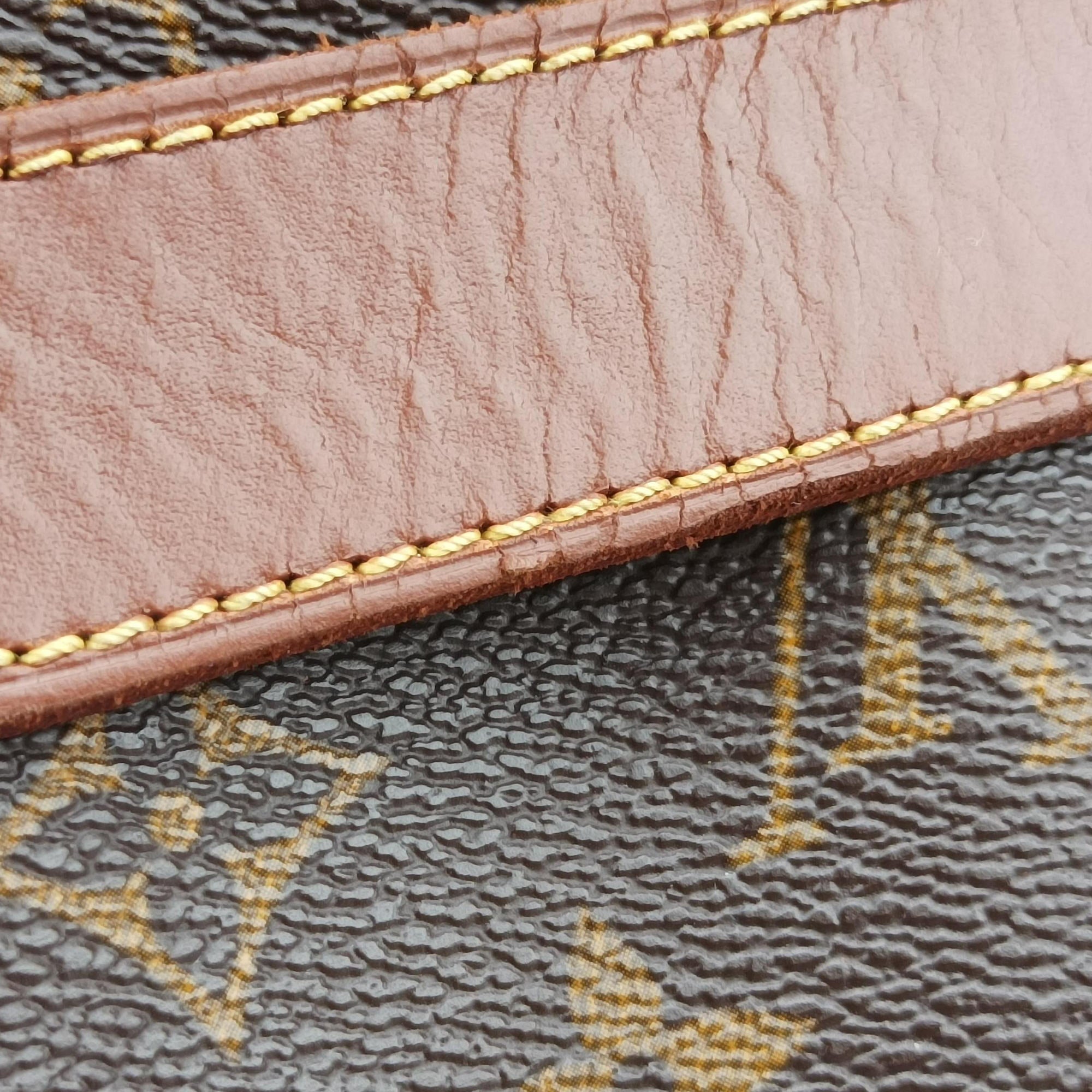 Pre-owned Louis Vuitton ABBESSES brown Monogram Canvas M45257 shoulderbag | stylenewstar