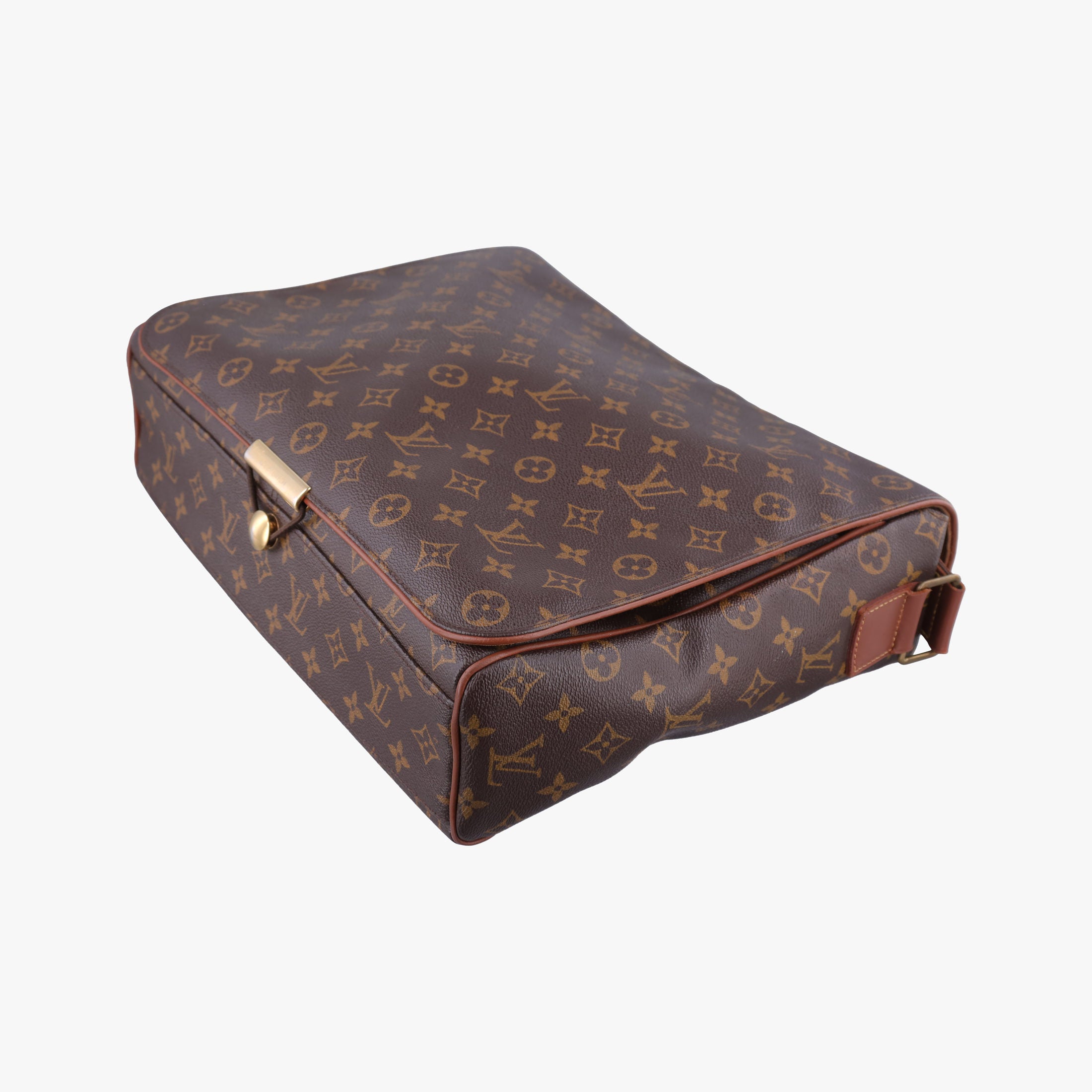 Pre-owned Louis Vuitton ABBESSES brown Monogram Canvas M45257 shoulderbag | stylenewstar