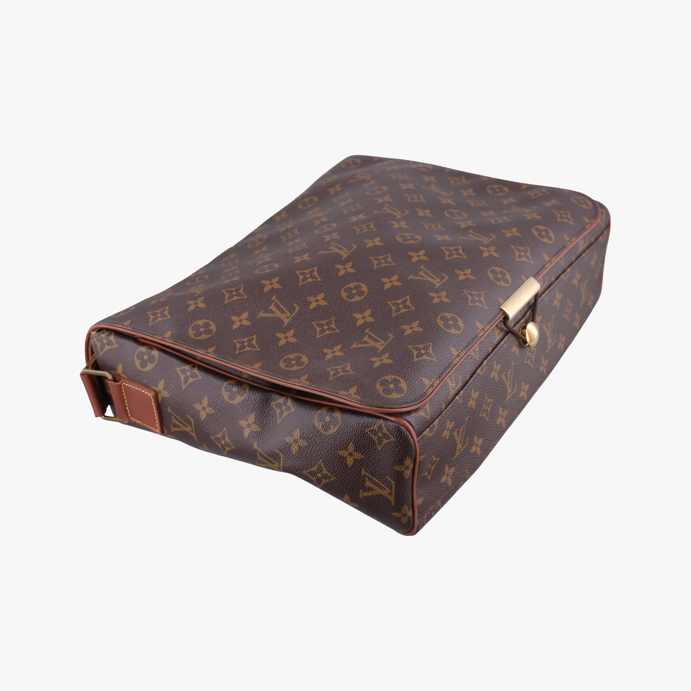 Pre-owned Louis Vuitton ABBESSES brown Monogram Canvas M45257 shoulderbag | stylenewstar