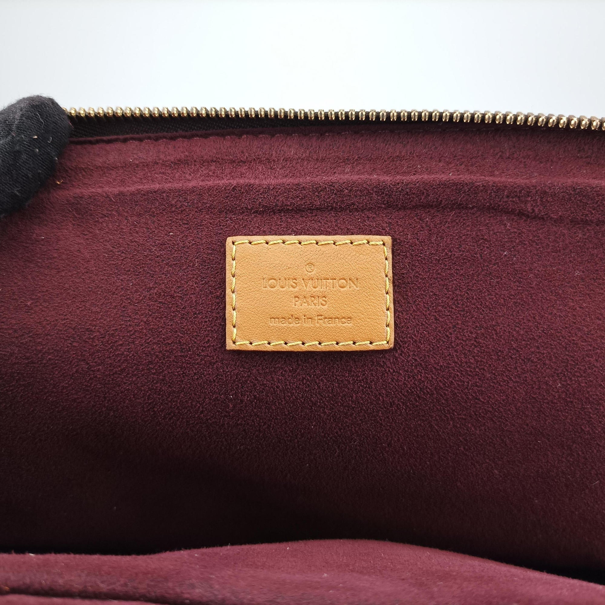 Pre-owned Louis Vuitton Marais MM brown×beige Monogram Canvas M41070 shoulderbag | stylenewstar