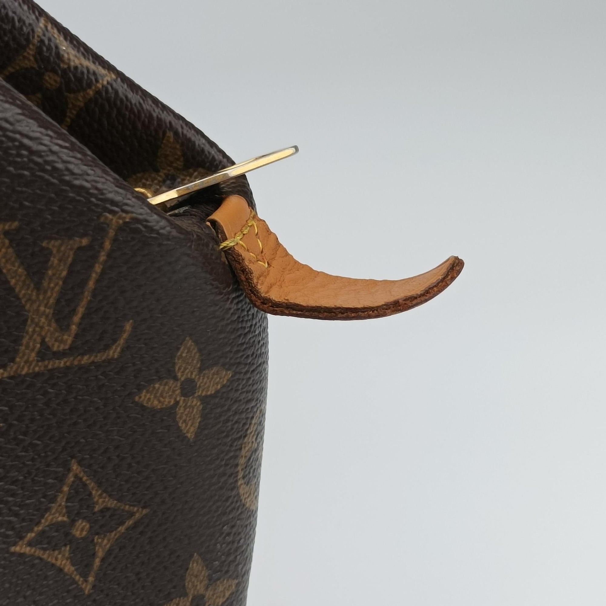 Pre-owned Louis Vuitton Marais MM brown×beige Monogram Canvas M41070 shoulderbag | stylenewstar