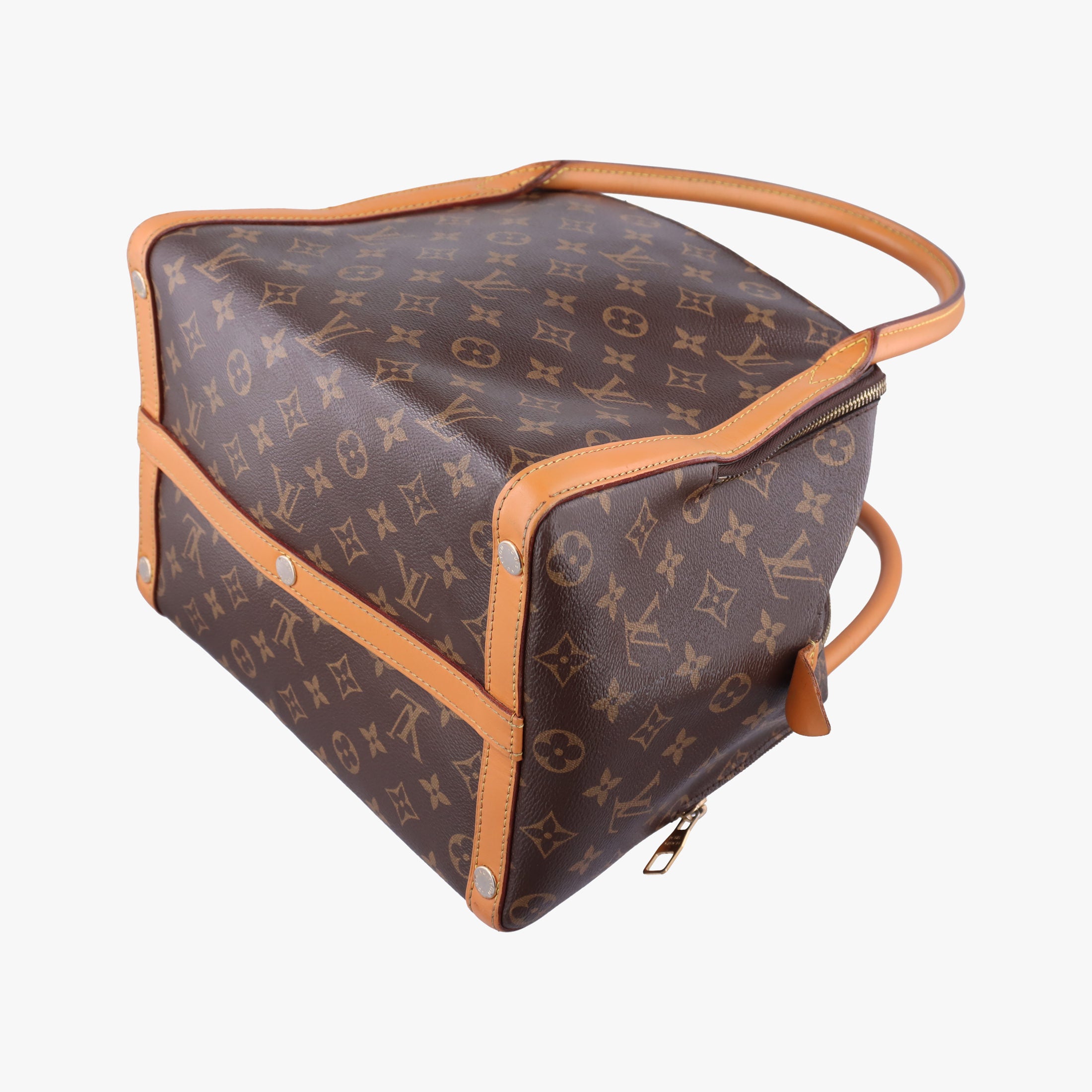 Pre-owned Louis Vuitton Marais MM brown×beige Monogram Canvas M41070 shoulderbag | stylenewstar