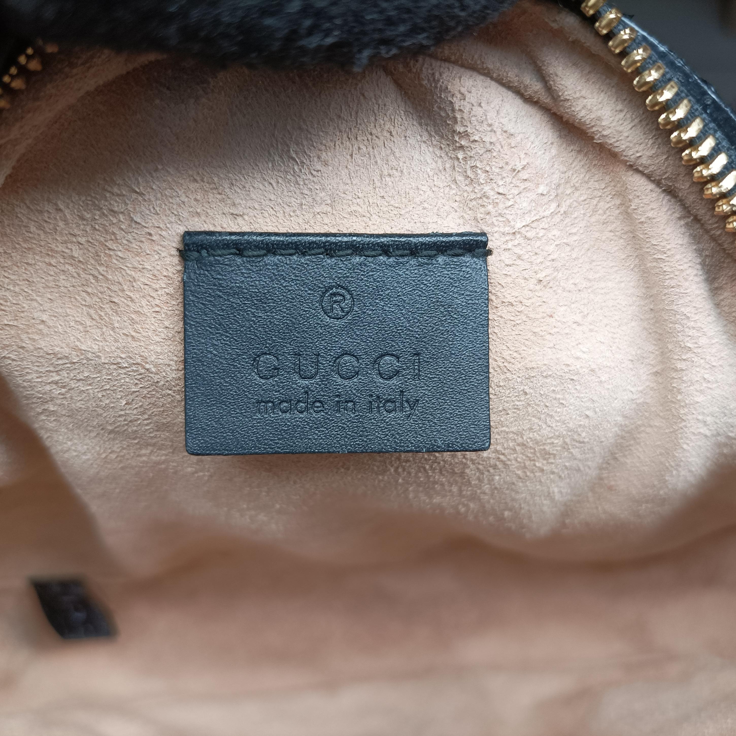 Secondhand Gucci Ophidia Red×black Suede×leather 550618 shoulderbag | stylenewstar