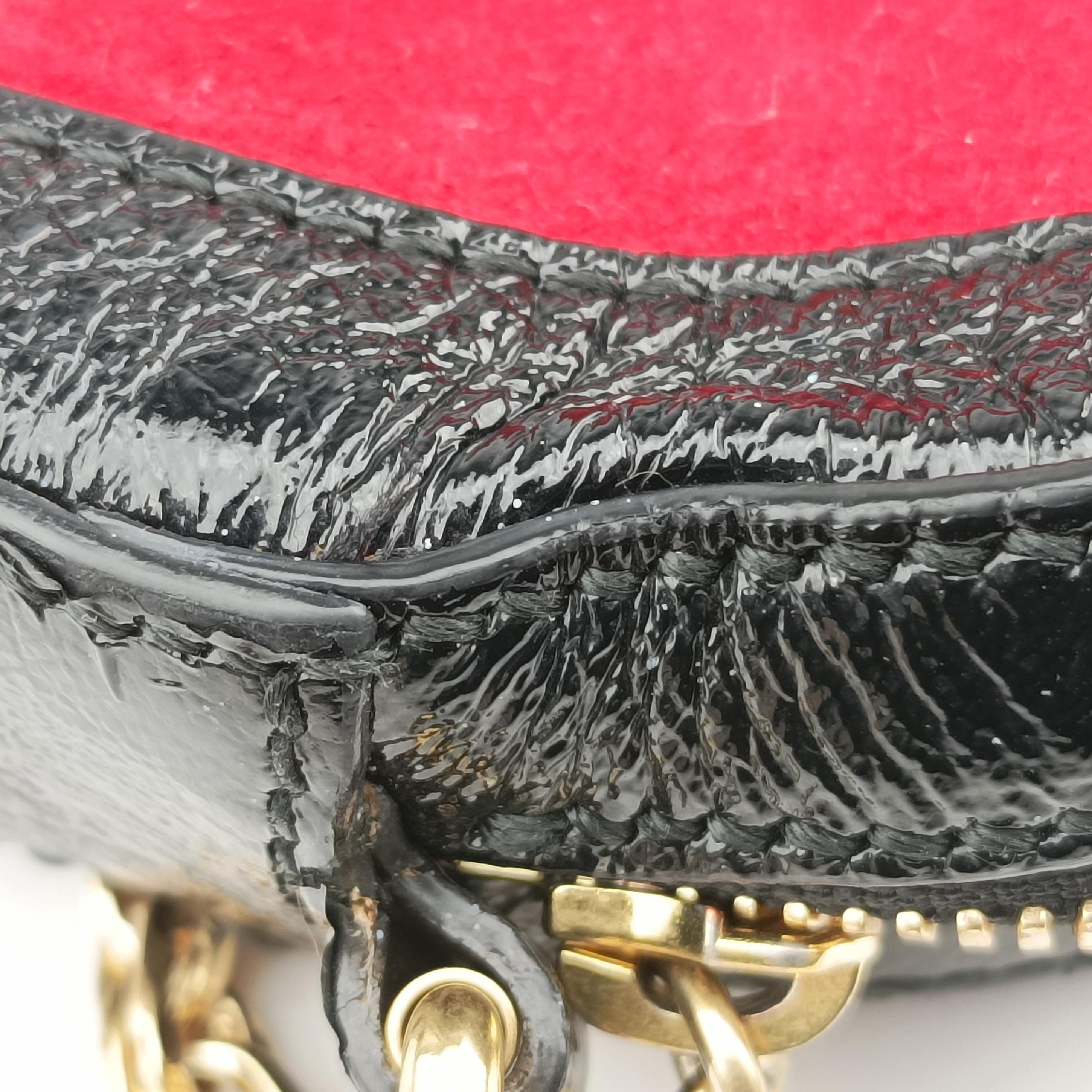 Secondhand Gucci Ophidia Red×black Suede×leather 550618 shoulderbag | stylenewstar