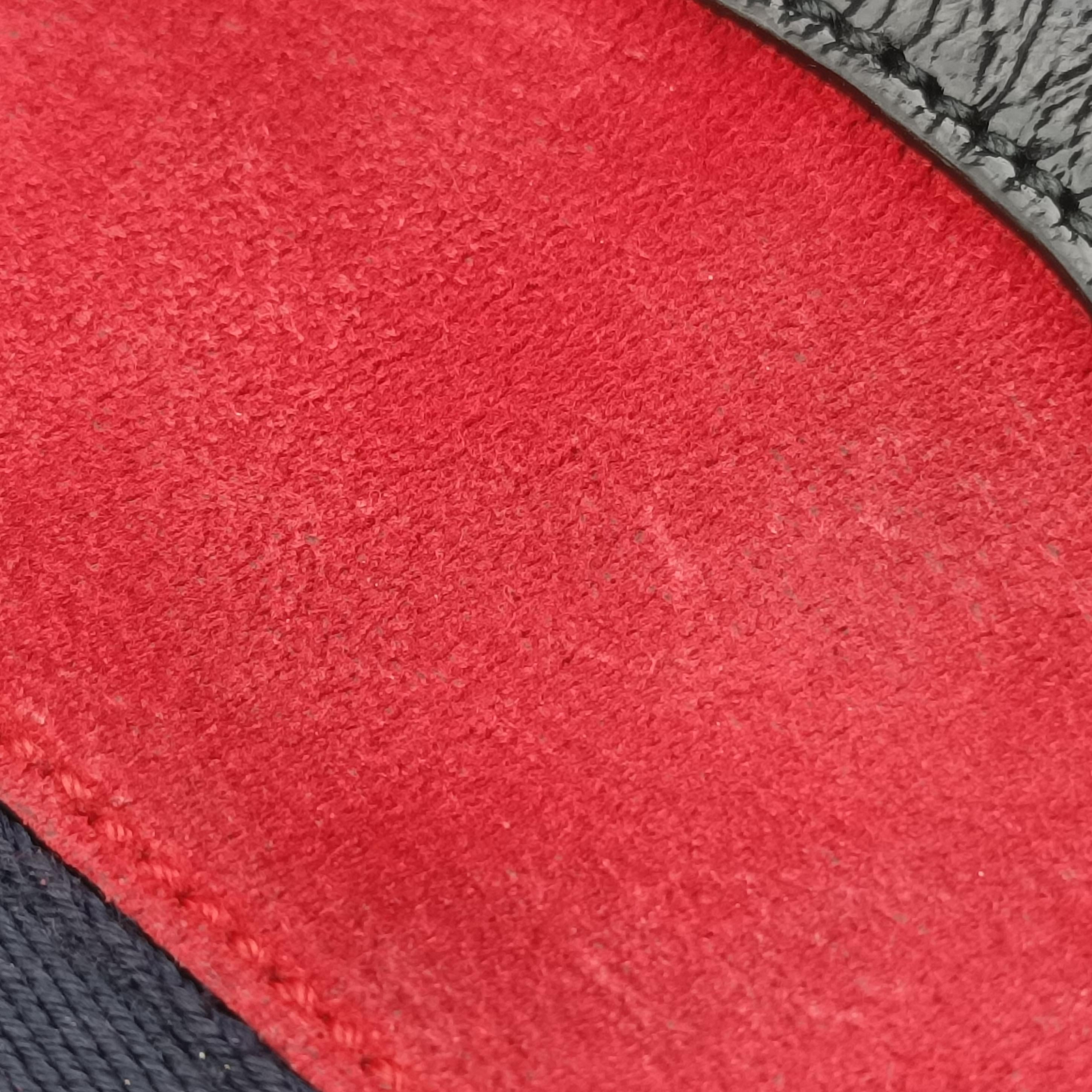 Secondhand Gucci Ophidia Red×black Suede×leather 550618 shoulderbag | stylenewstar