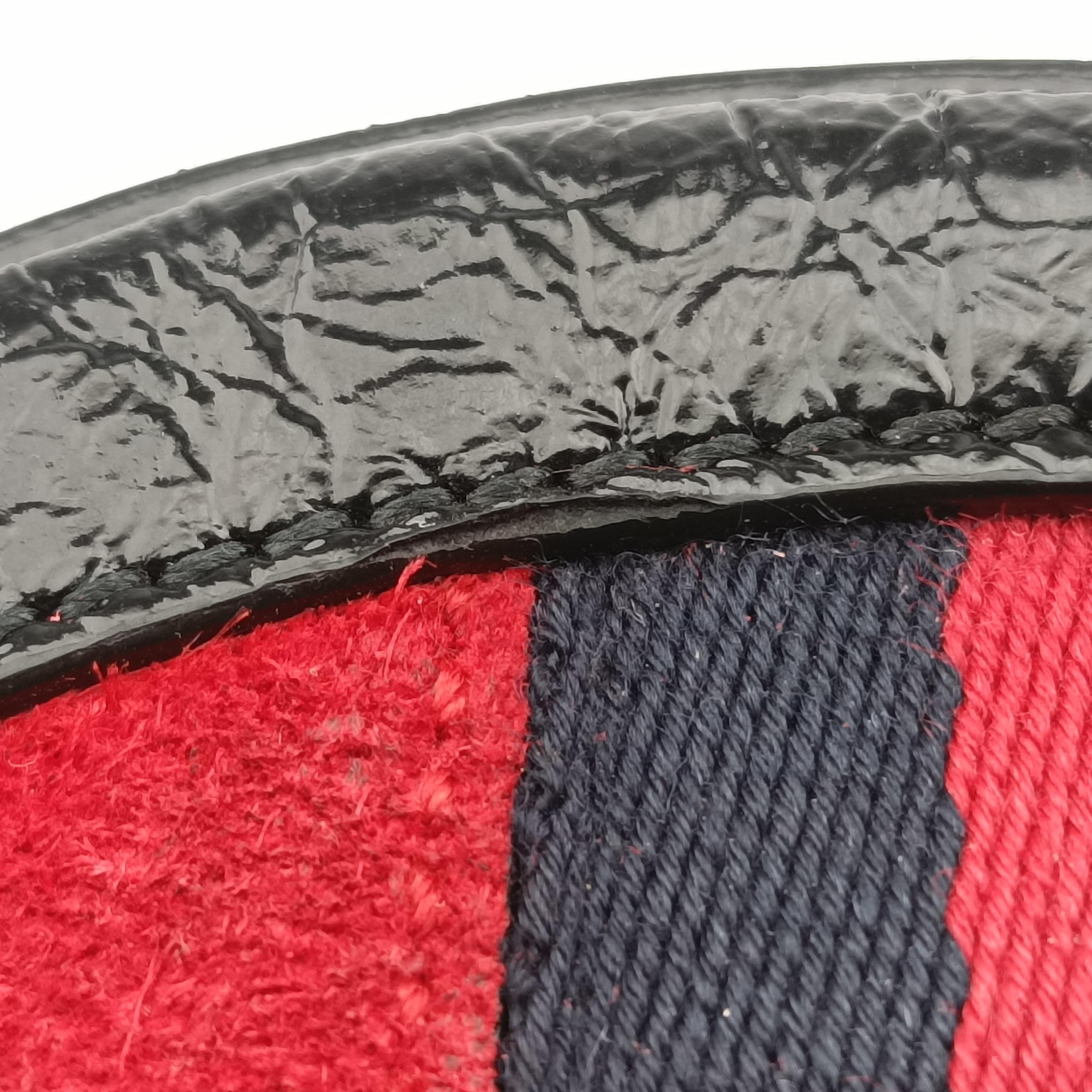 Secondhand Gucci Ophidia Red×black Suede×leather 550618 shoulderbag | stylenewstar