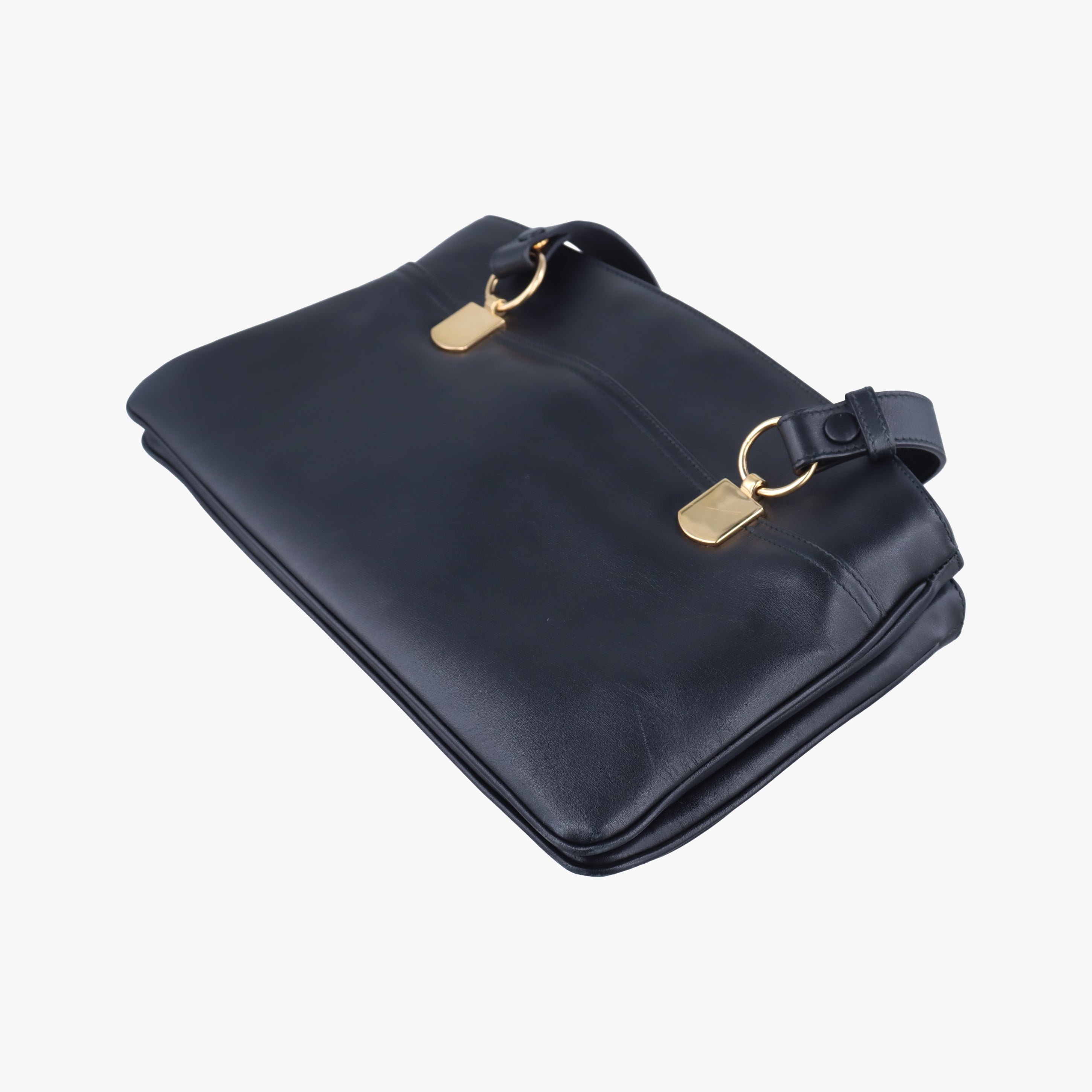 Pre-owned Gucci Arli Black Leather 550130 shoulderbag | stylenewstar