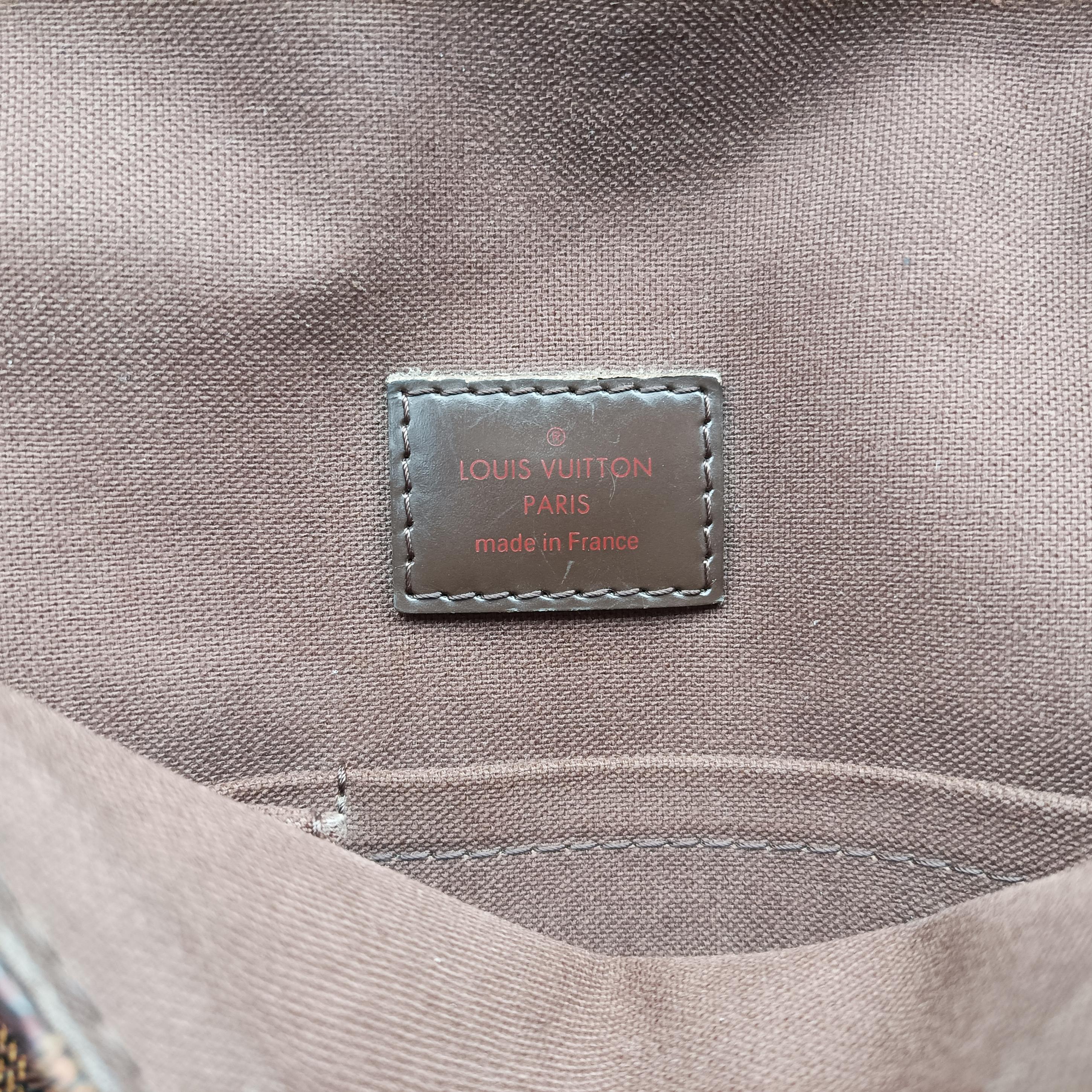 Secondhand Louis Vuitton BROOKLYN PM EBENE Damier Canvas N51210 shoulderbag | stylenewstar