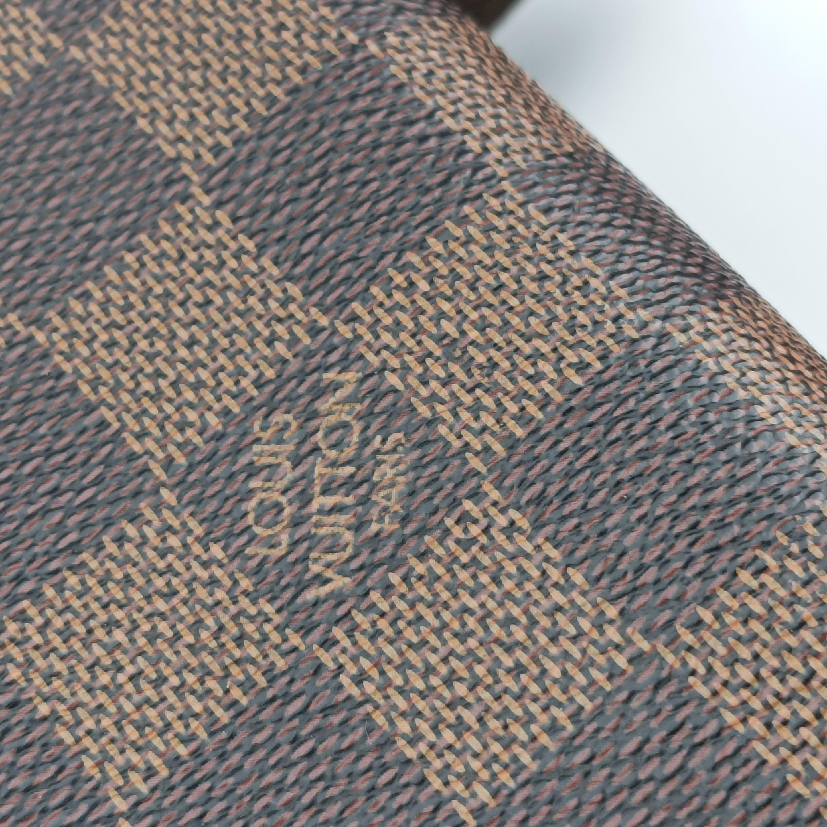 Secondhand Louis Vuitton BROOKLYN PM EBENE Damier Canvas N51210 shoulderbag | stylenewstar